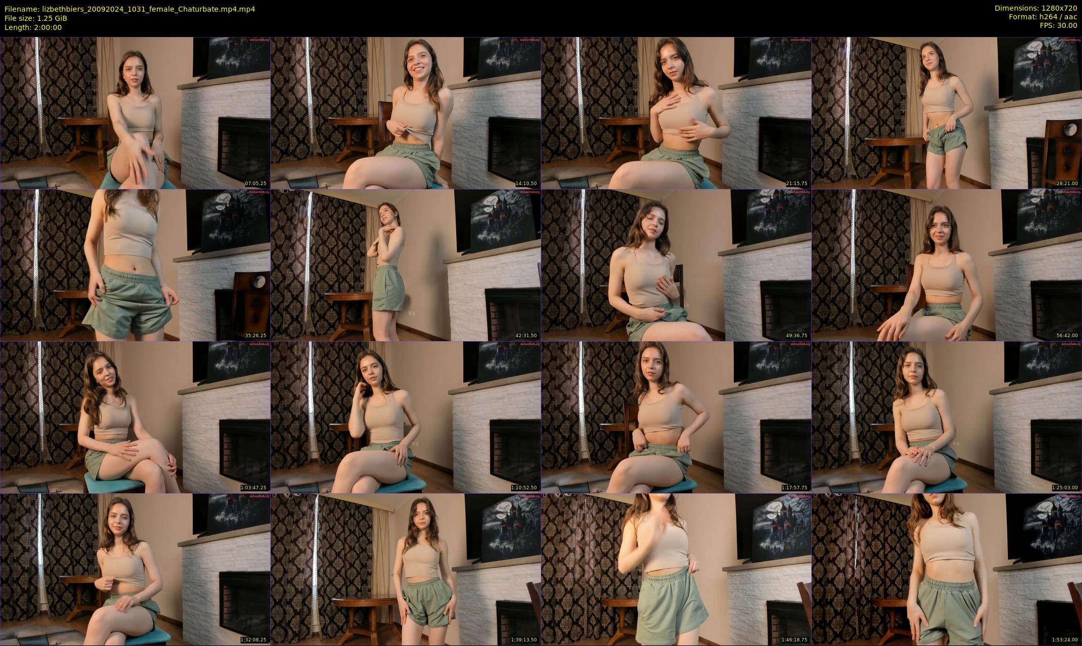 lizbethbiers — 120 minute Chaturbate female cam show recording, 720p, Sep 20, 2024