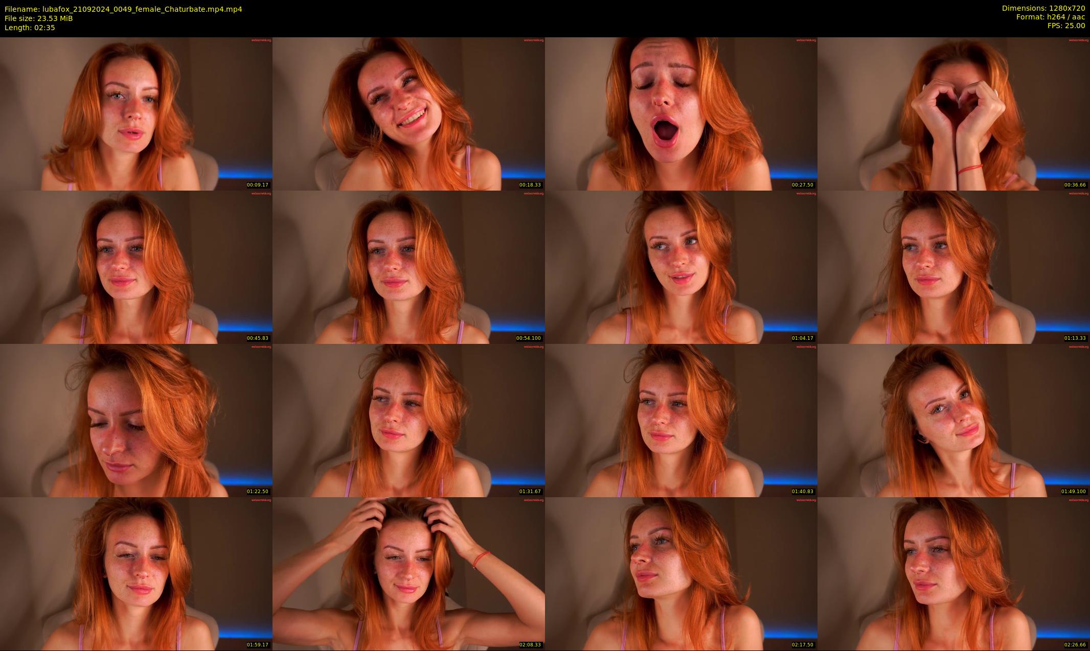 lubafox — 3 minute Chaturbate female cam show recording, 720p, Sep 21, 2024