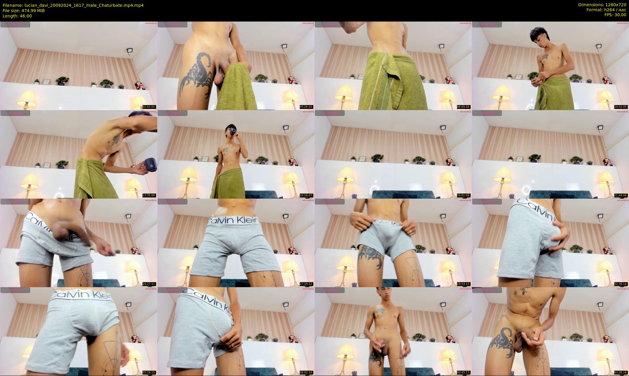 lucian_davi — 46 minute Chaturbate male cam show recording, 720p, Sep 20, 2024