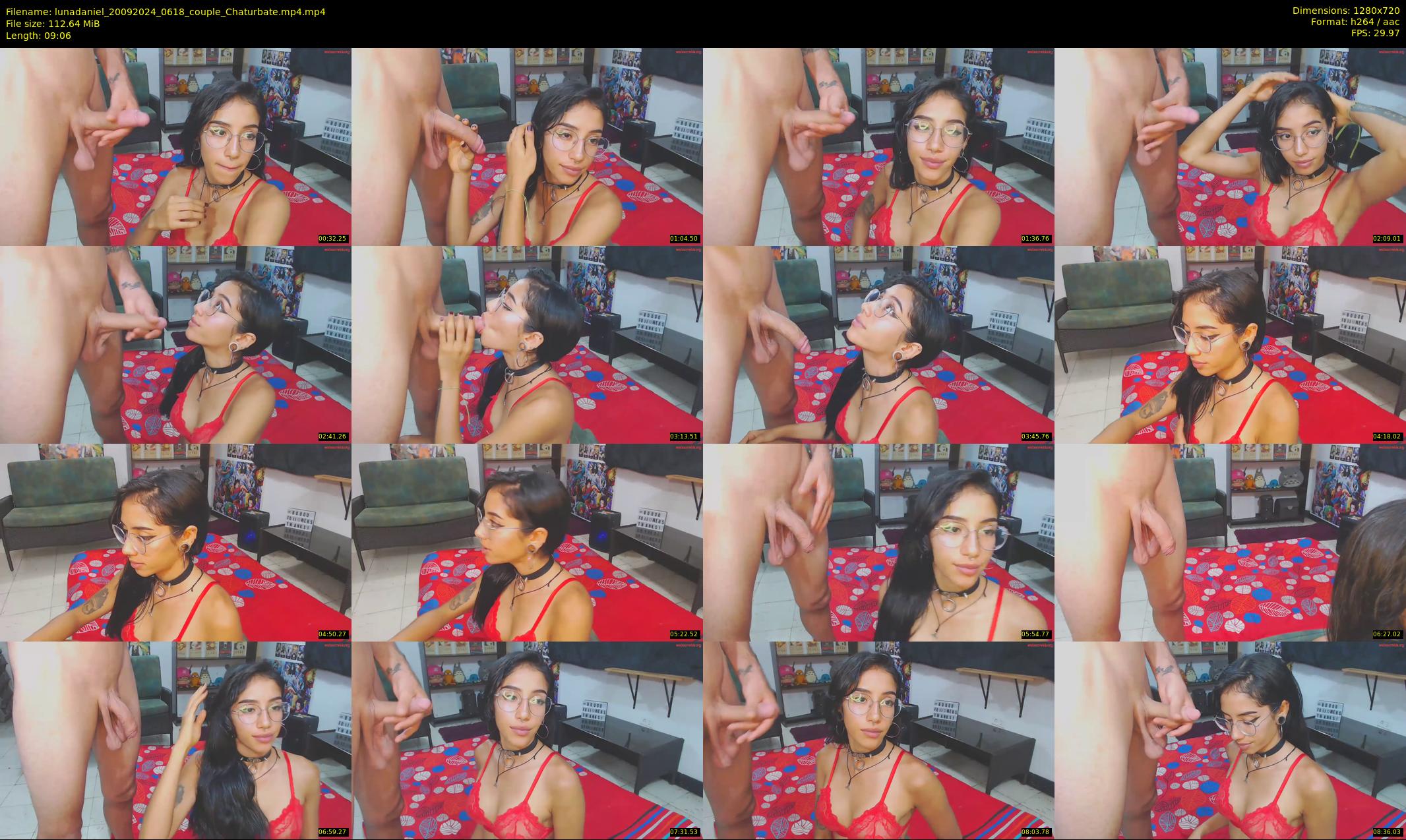lunadaniel — 10 minute Chaturbate couple cam show recording, 720p, Sep 20, 2024