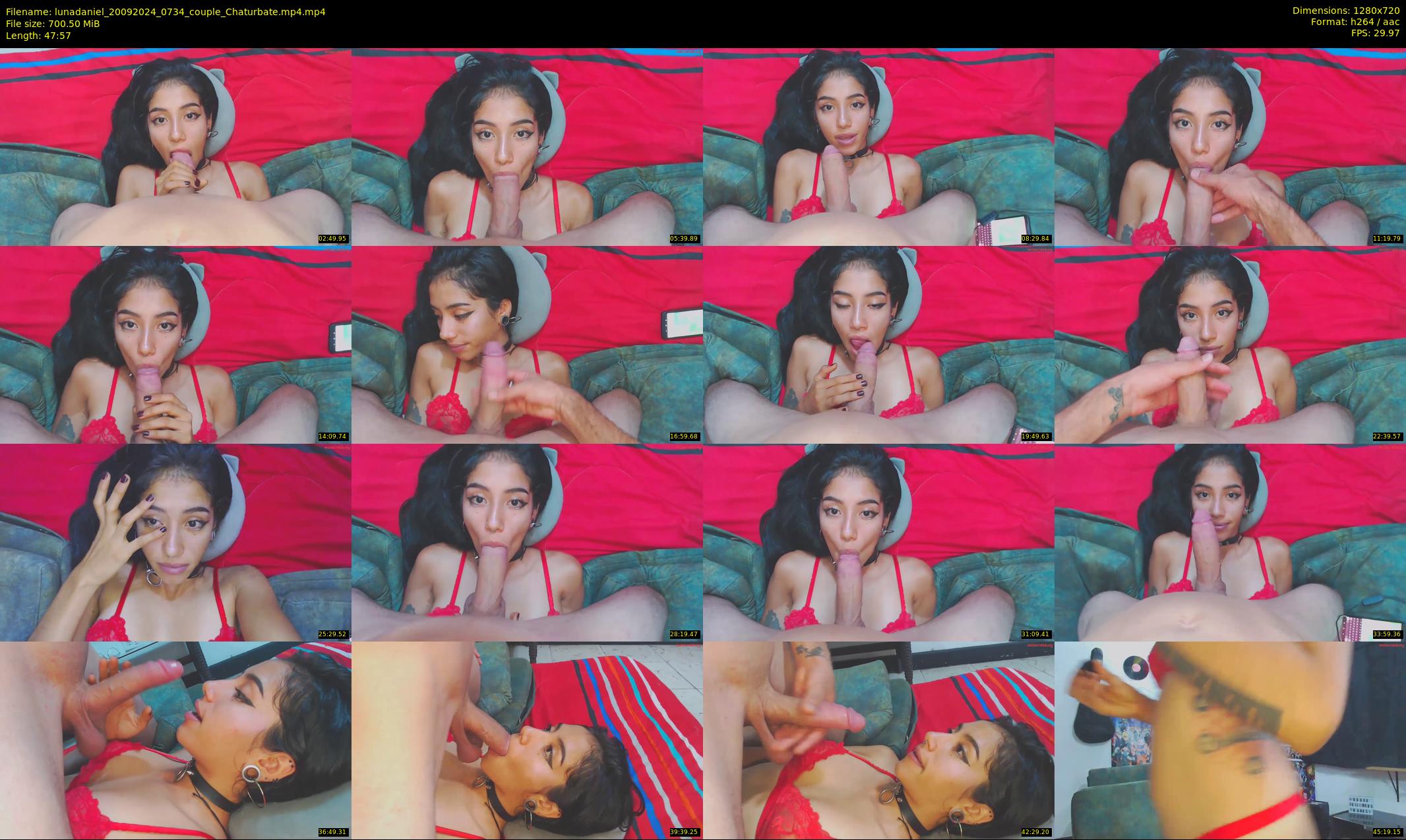 lunadaniel — 48 minute Chaturbate couple cam show recording, 720p, Sep 20, 2024