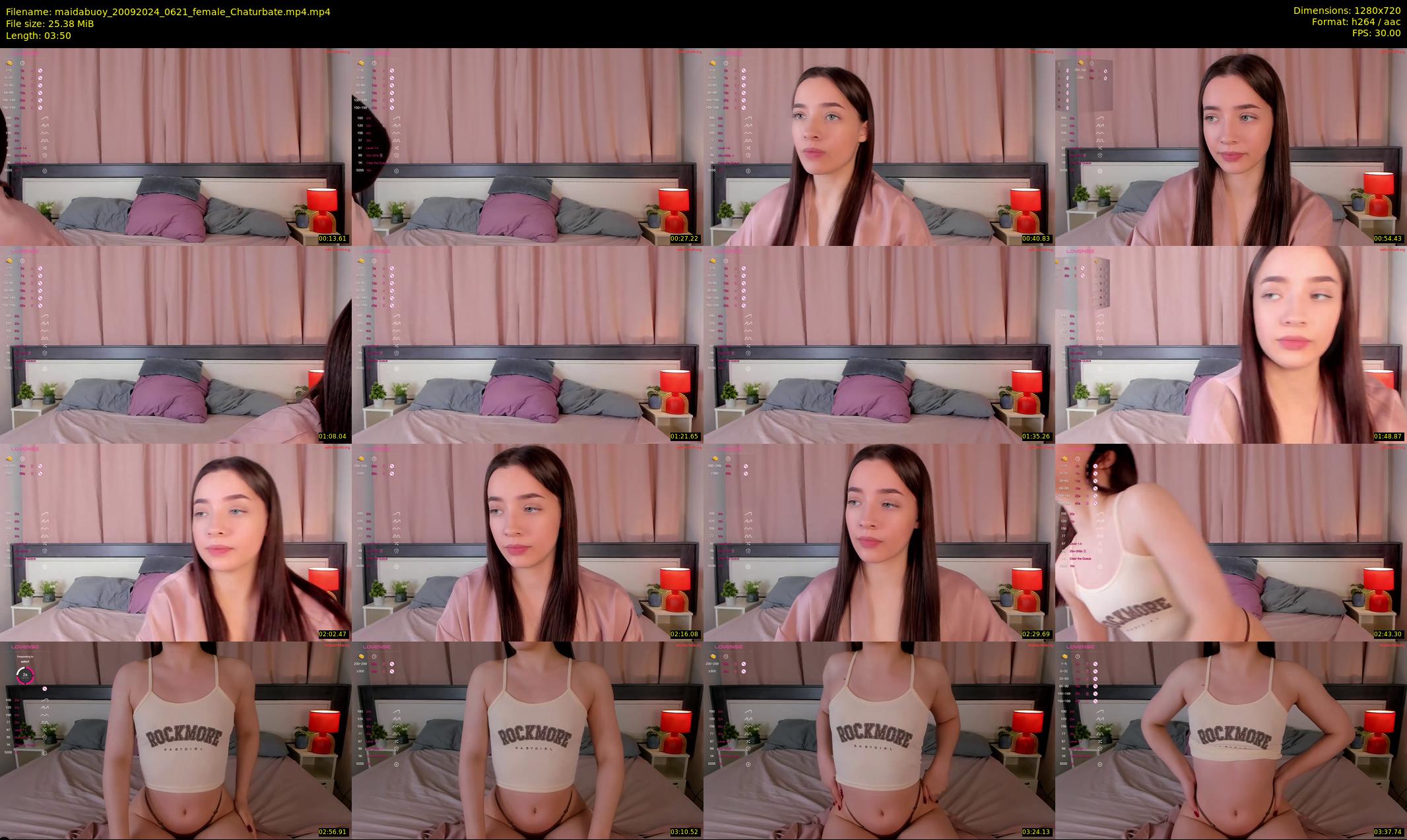 maidabuoy — 4 minute Chaturbate female cam show recording, 720p, Sep 20, 2024