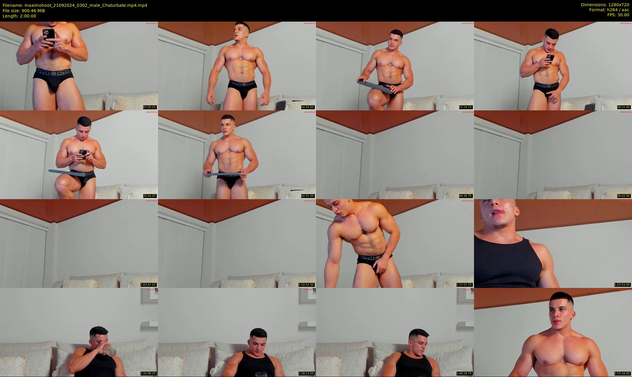 maximohoot — 120 minute Chaturbate male cam show recording, 720p, Sep 21, 2024