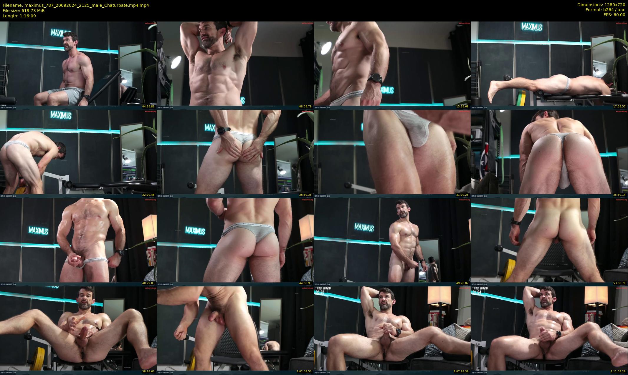 maximus_787 — 77 minute Chaturbate male cam show recording, 720p, Sep 20, 2024
