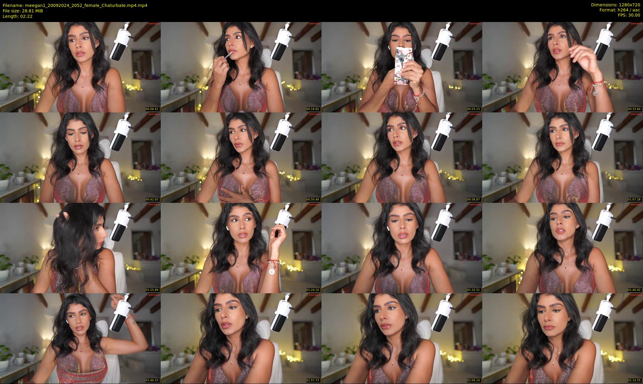 meegan1 — 3 minute Chaturbate female cam show recording, 720p, Sep 20, 2024