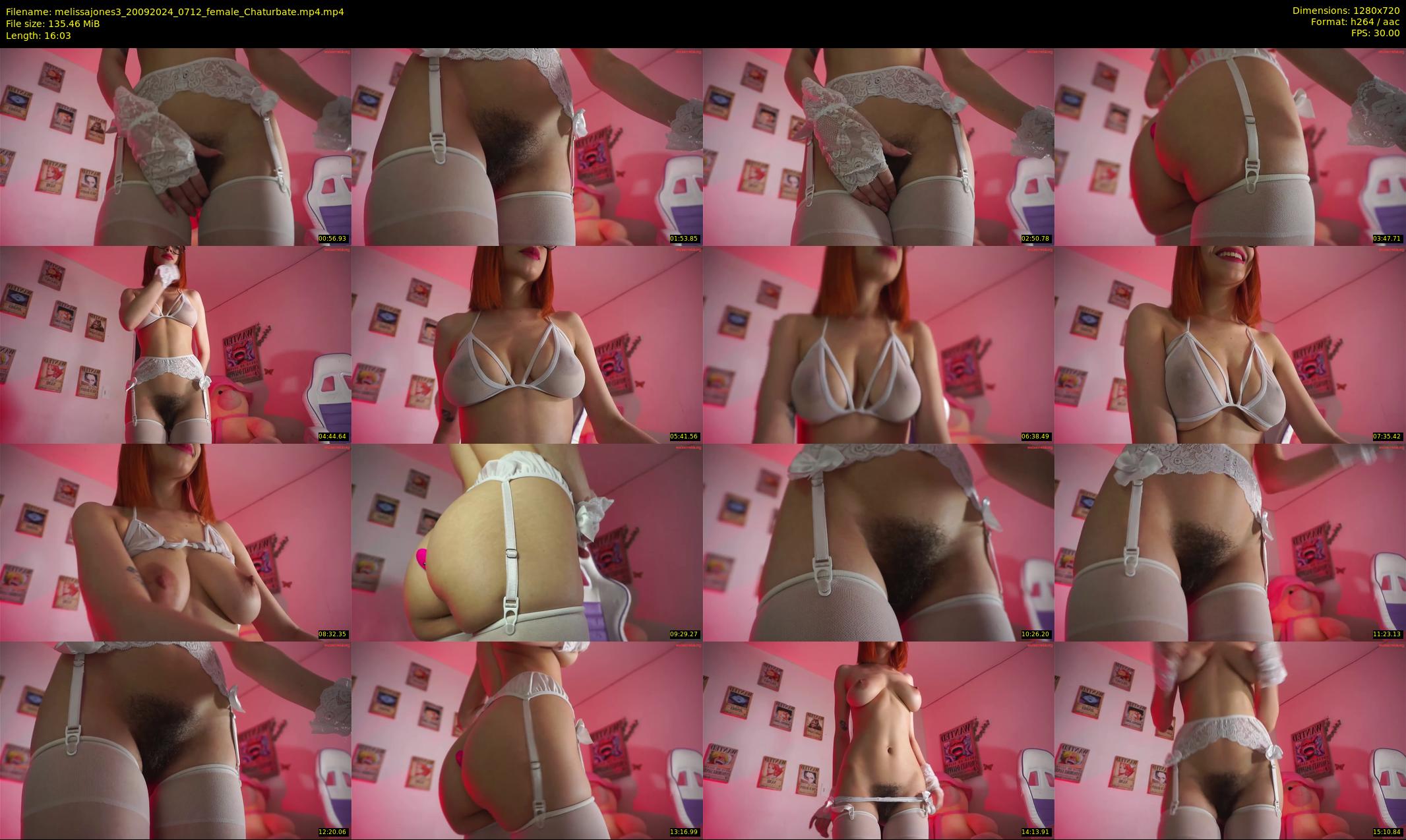 melissajones3 — 17 minute Chaturbate female cam show recording, 720p, Sep 20, 2024