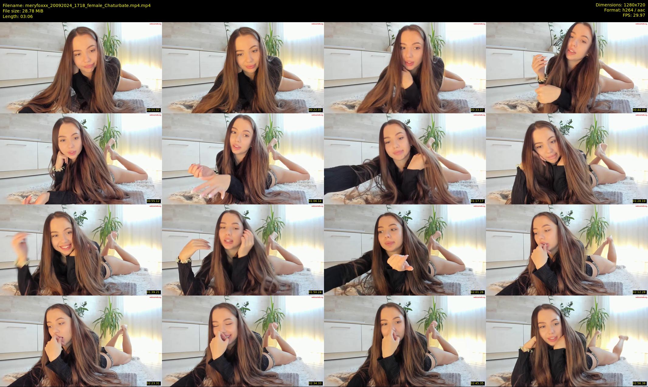 meryfoxxx — 4 minute Chaturbate female cam show recording, 720p, Sep 20, 2024
