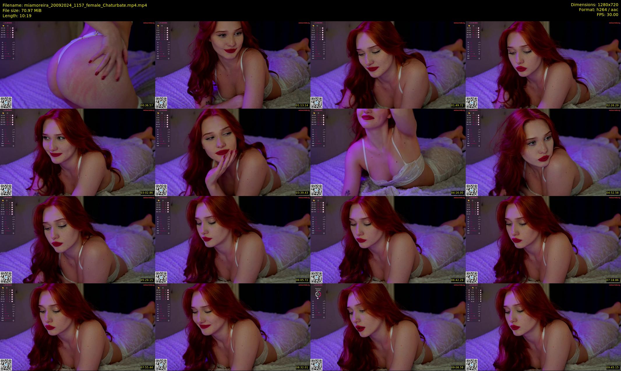 miamoreira — 11 minute Chaturbate female cam show recording, 720p, Sep 20, 2024