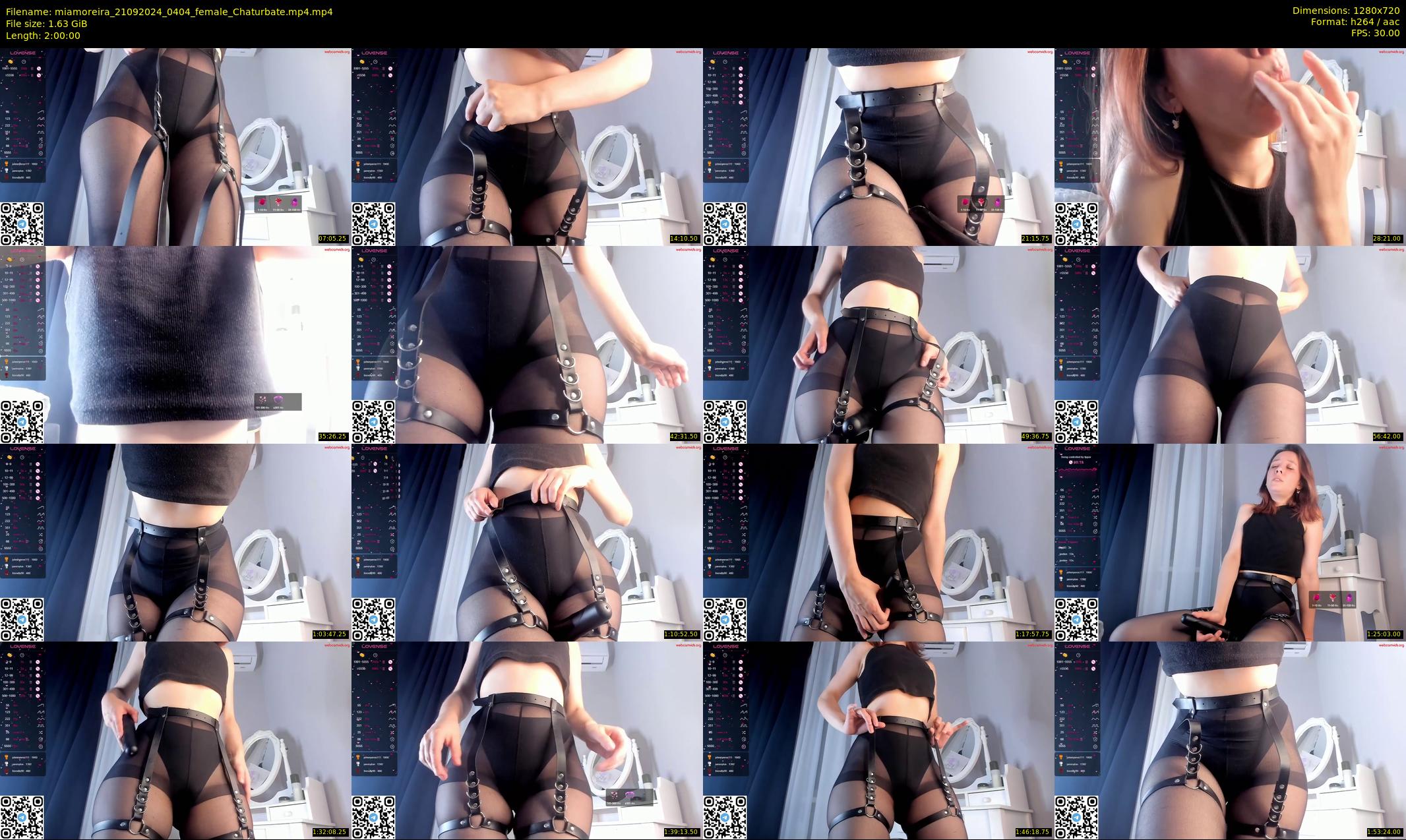 miamoreira — 120 minute Chaturbate female cam show recording, 720p, Sep 21, 2024