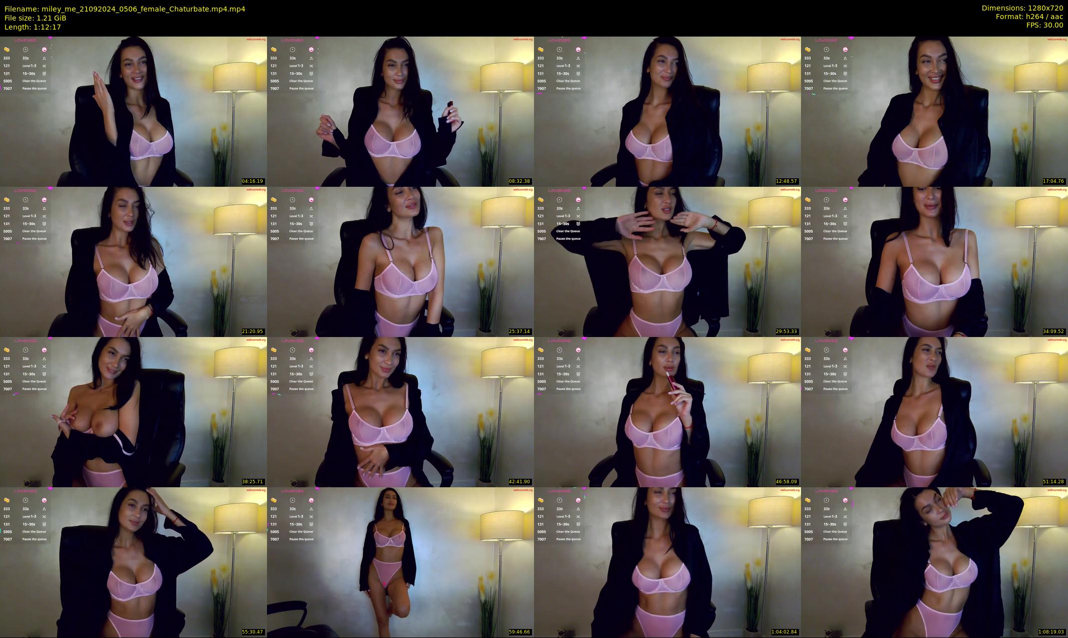 miley_me — 73 minute Chaturbate female cam show recording, 720p, Sep 21, 2024