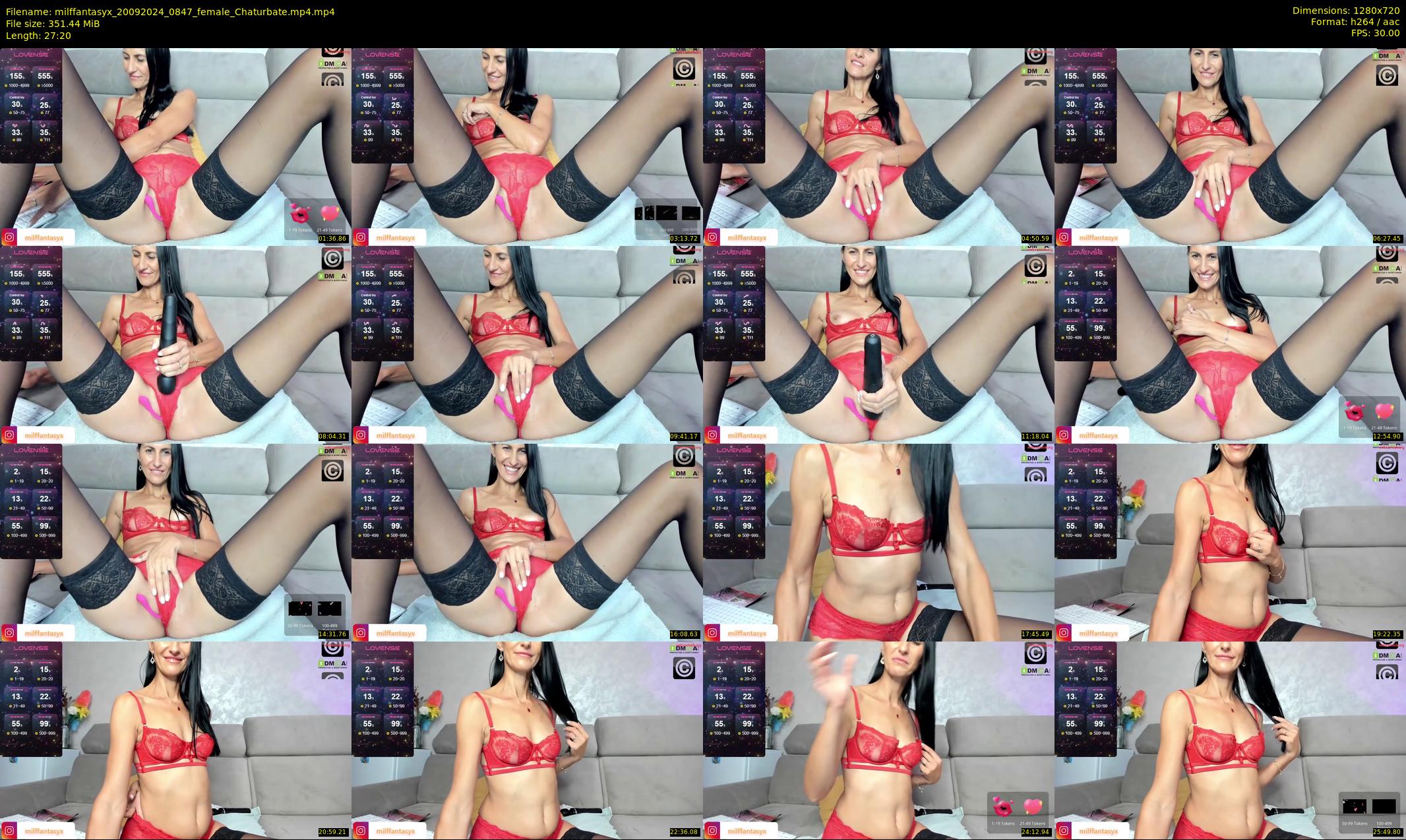 milffantasyx — 28 minute Chaturbate female cam show recording, 720p, Sep 20, 2024