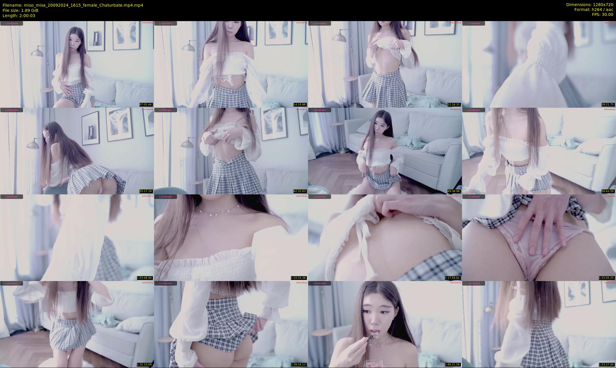 miso_misa — 121 minute Chaturbate female cam show recording, 720p, Sep 20, 2024
