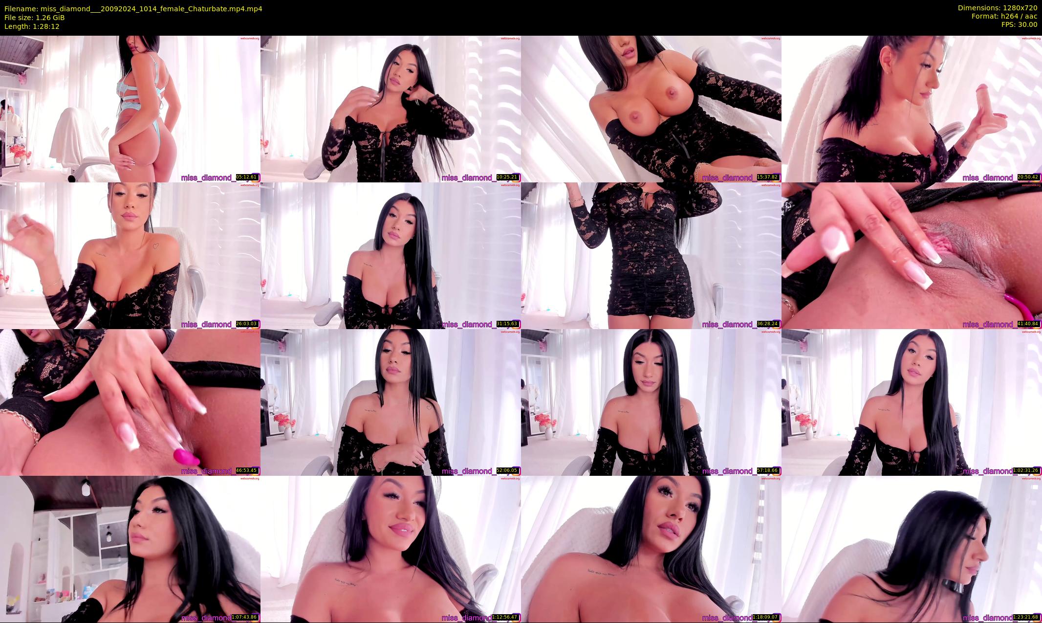 miss_diamond__ — 89 minute Chaturbate female cam show recording, 720p, Sep 20, 2024