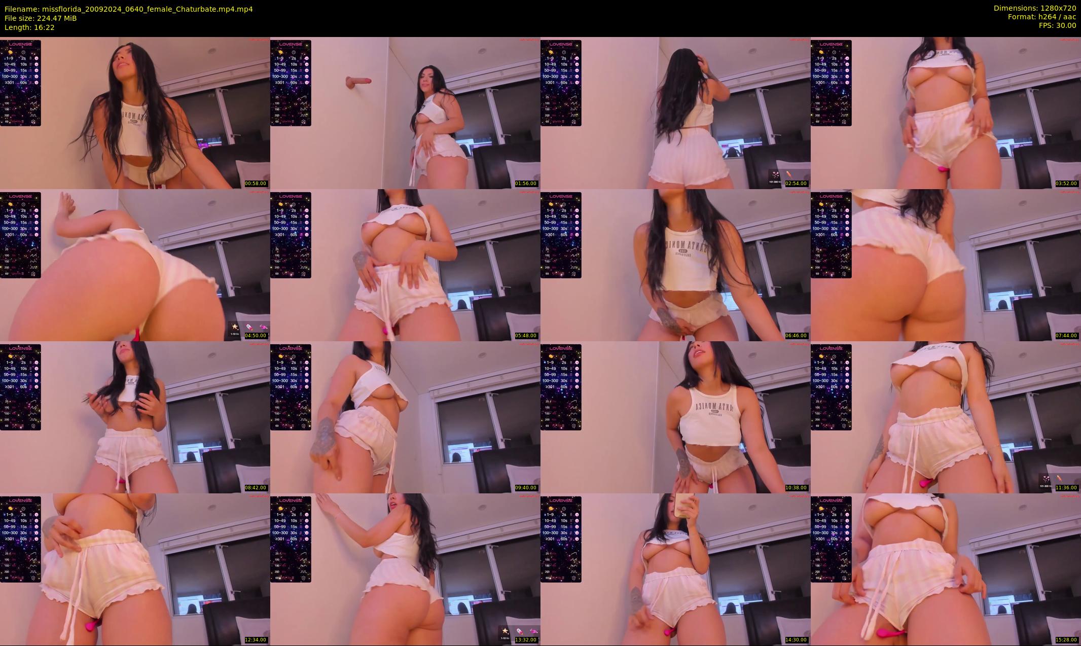 missflorida — 17 minute Chaturbate female cam show recording, 720p, Sep 20, 2024