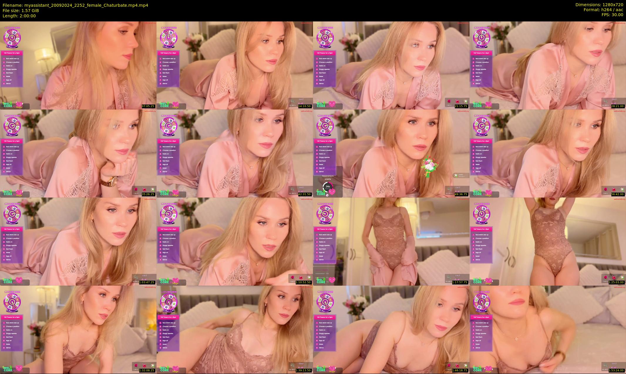 myassistant — 120 minute Chaturbate female cam show recording, 720p, Sep 20, 2024