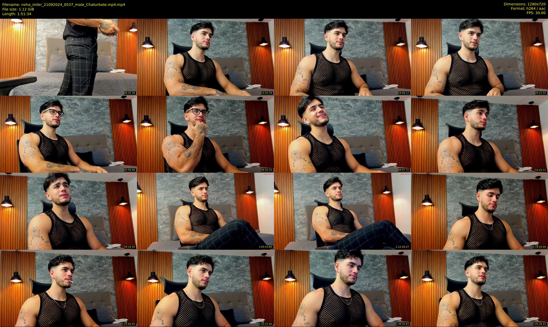 noha_miler — 112 minute Chaturbate male cam show recording, 720p, Sep 21, 2024