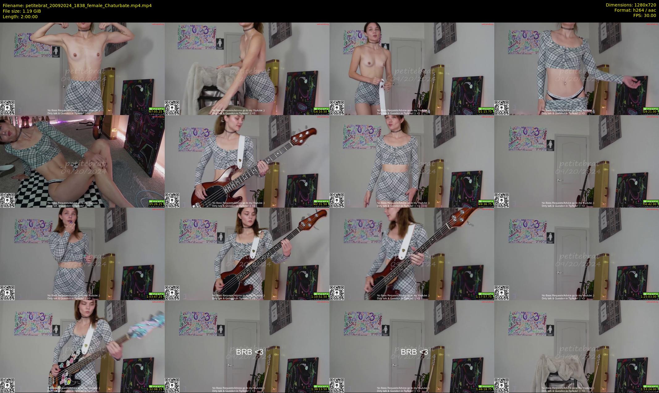 petitebrat — 120 minute Chaturbate female cam show recording, 720p, Sep 20, 2024