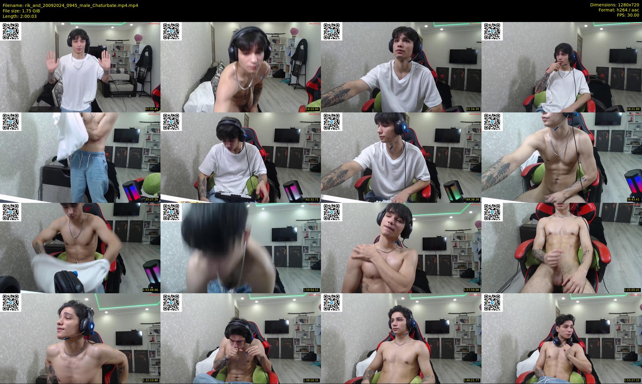 rik_and — 121 minute Chaturbate male cam show recording, 720p, Sep 20, 2024