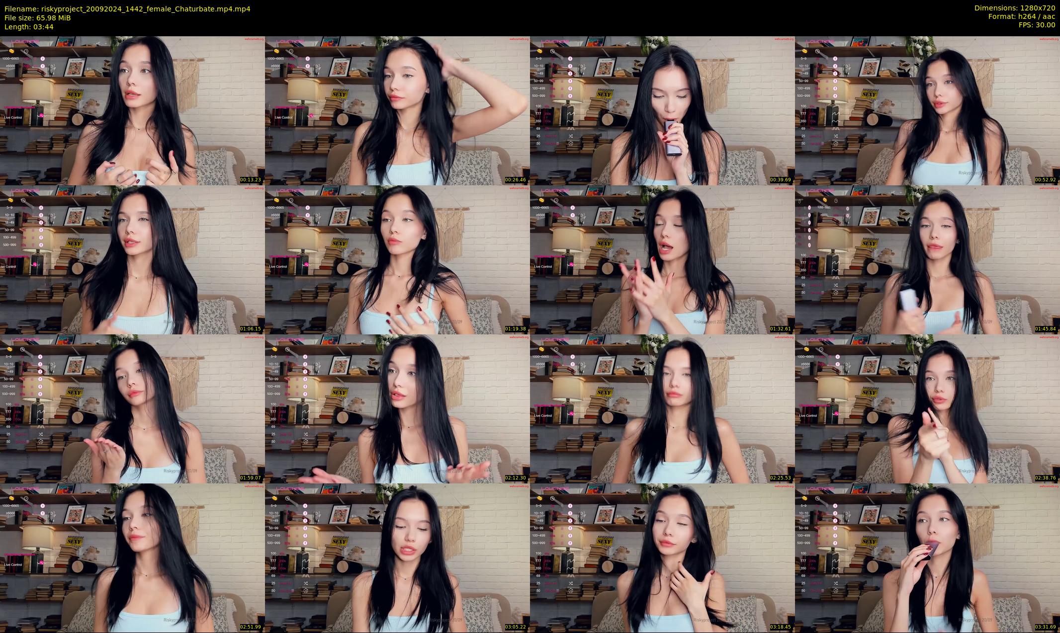riskyproject — 4 minute Chaturbate couple cam show recording, 720p, Sep 20, 2024