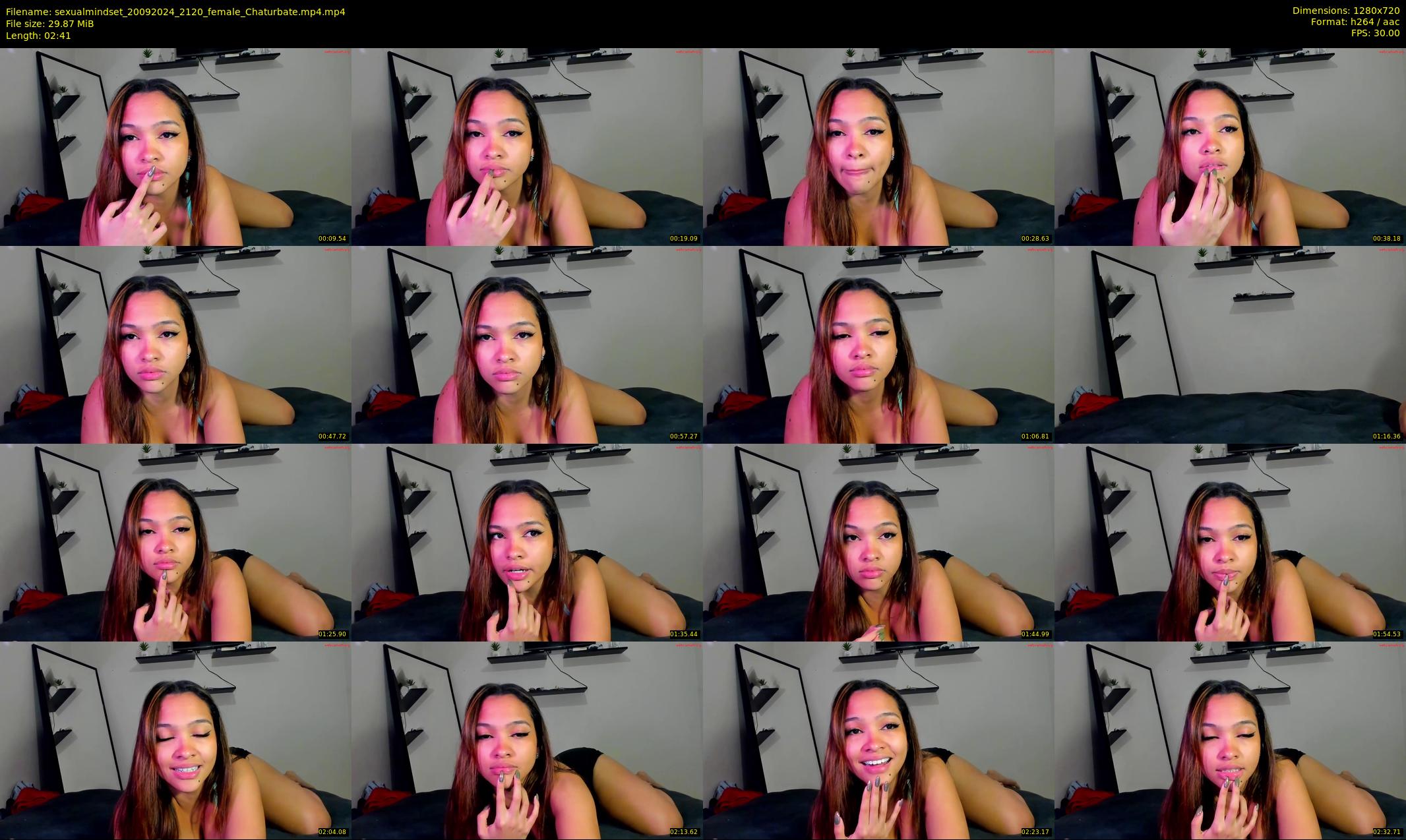 sexualmindset — 3 minute Chaturbate female cam show recording, 720p, Sep 20, 2024