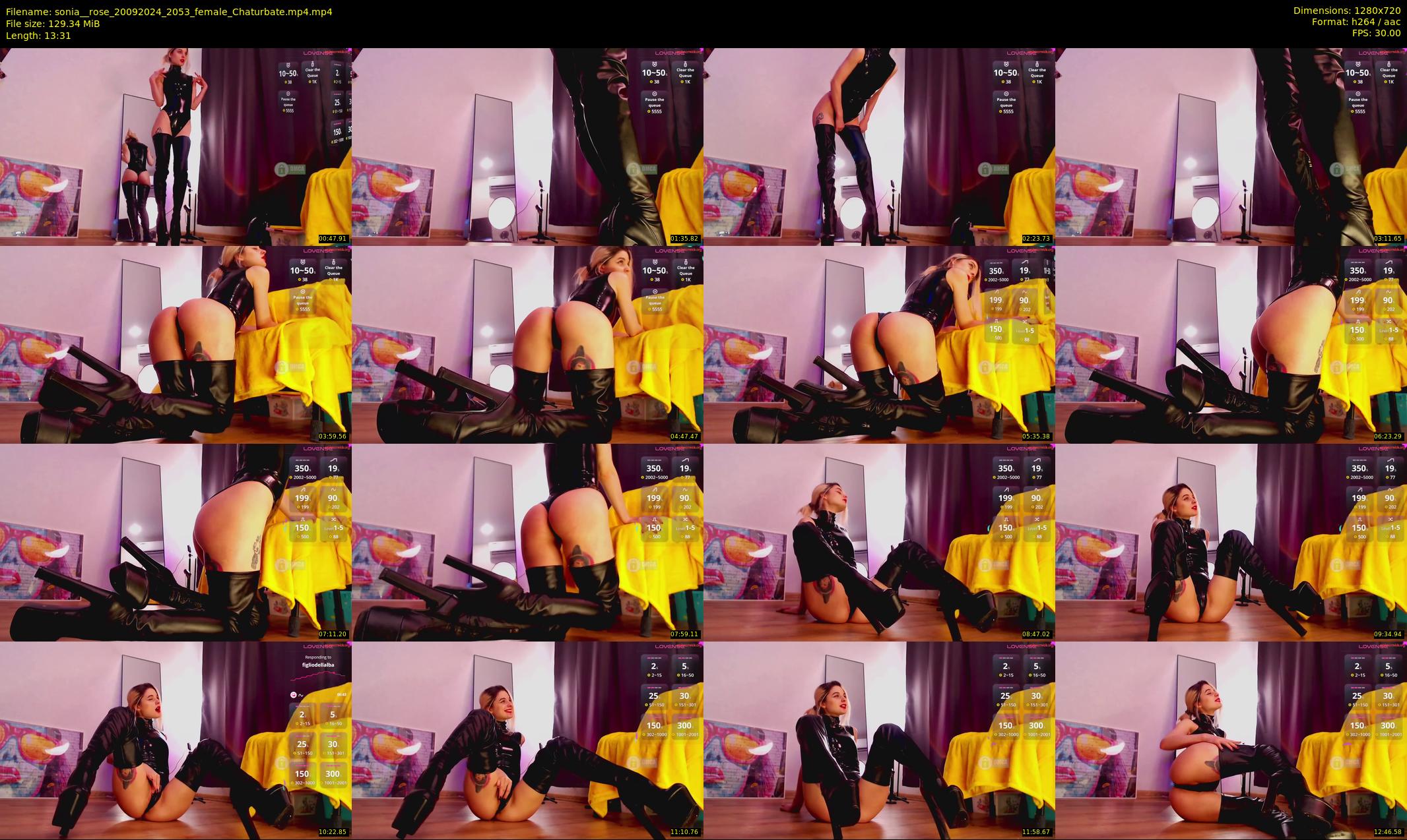 sonia__rose — 14 minute Chaturbate female cam show recording, 720p, Sep 20, 2024