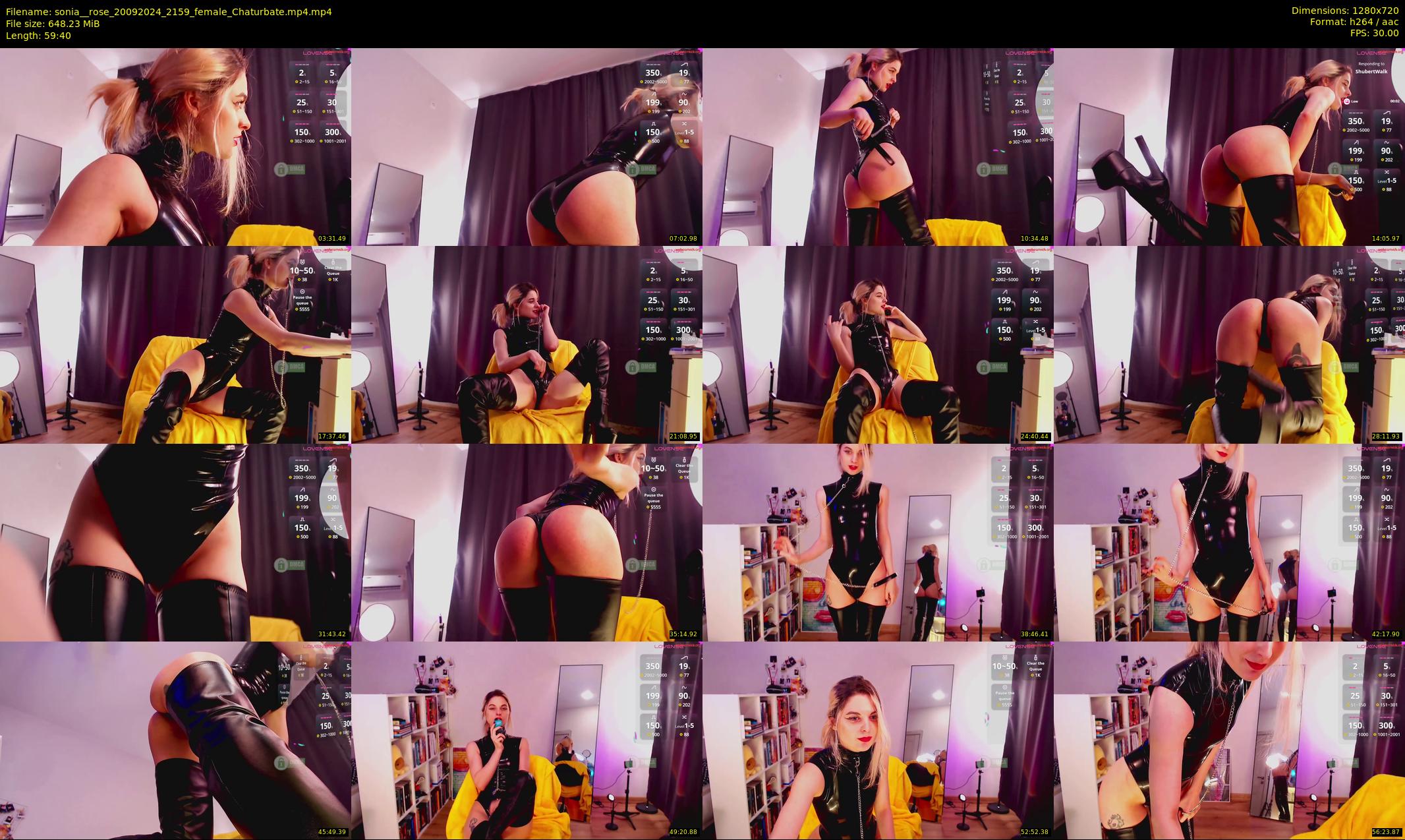 sonia__rose — 60 minute Chaturbate female cam show recording, 720p, Sep 20, 2024