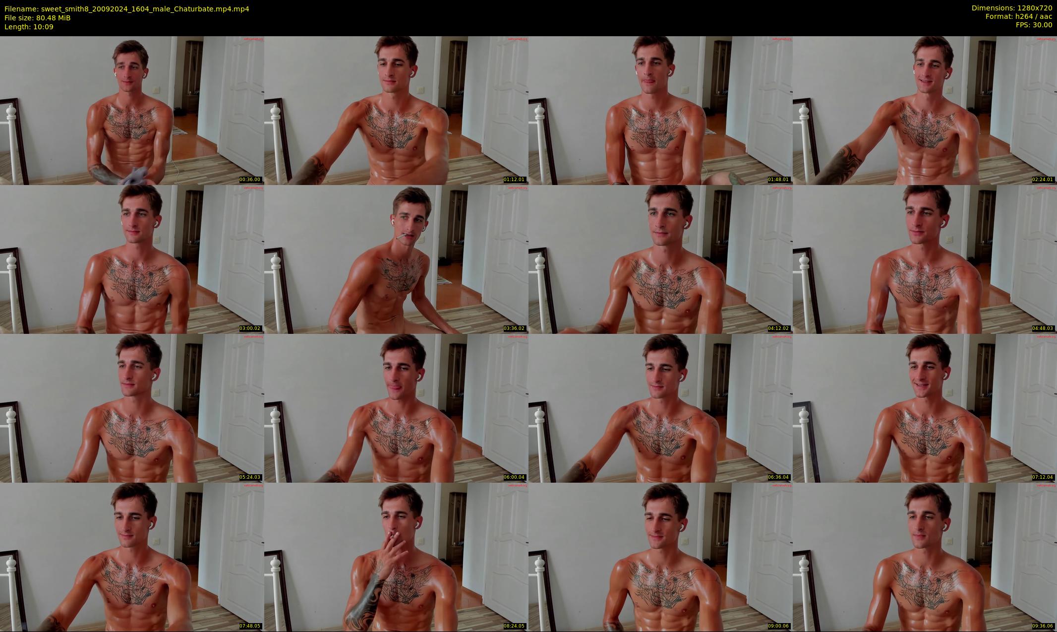 sweet_smith8 — 11 minute Chaturbate male cam show recording, 720p, Sep 20, 2024