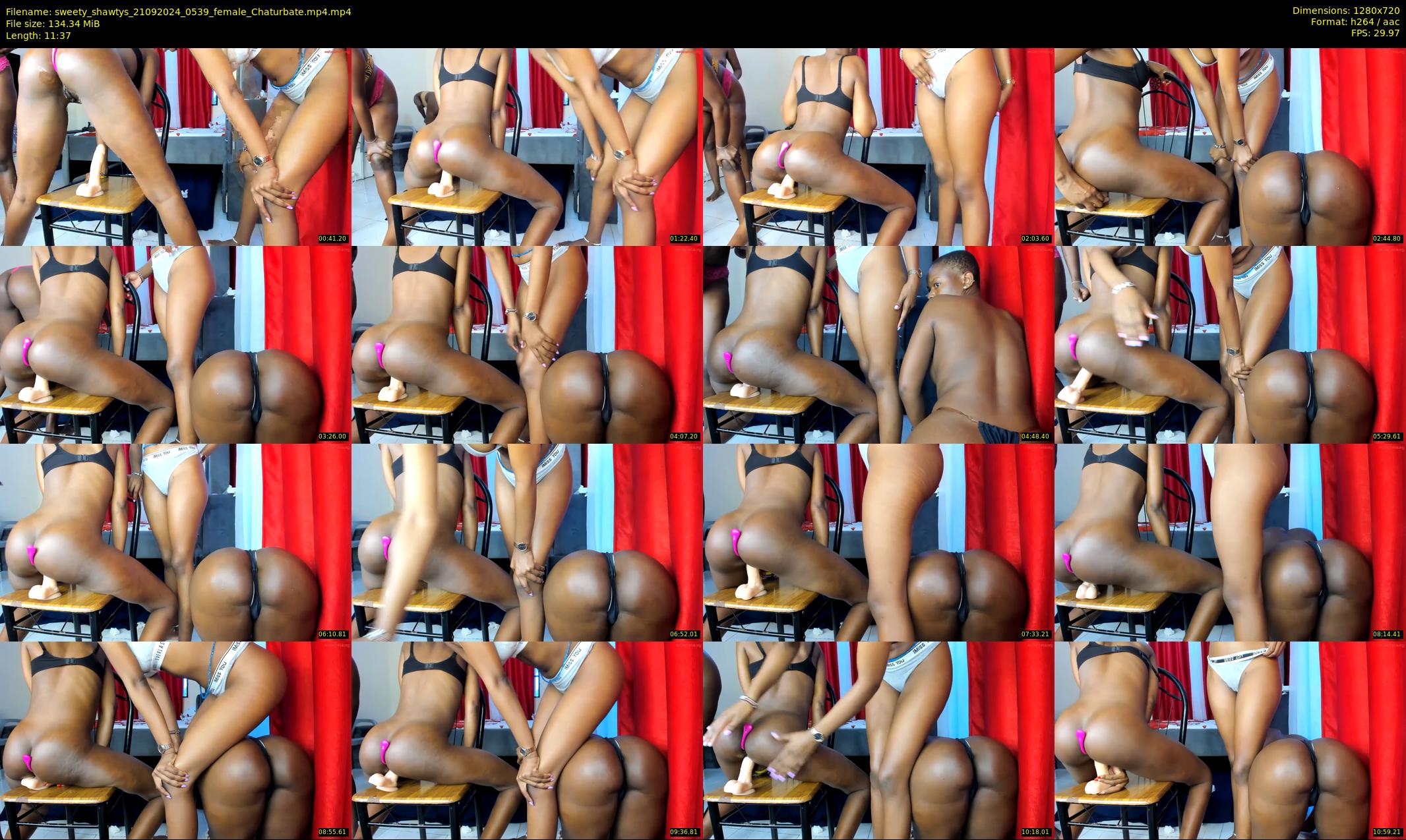 sweety_shawtys — 12 minute Chaturbate female cam show recording, 720p, Sep 21, 2024