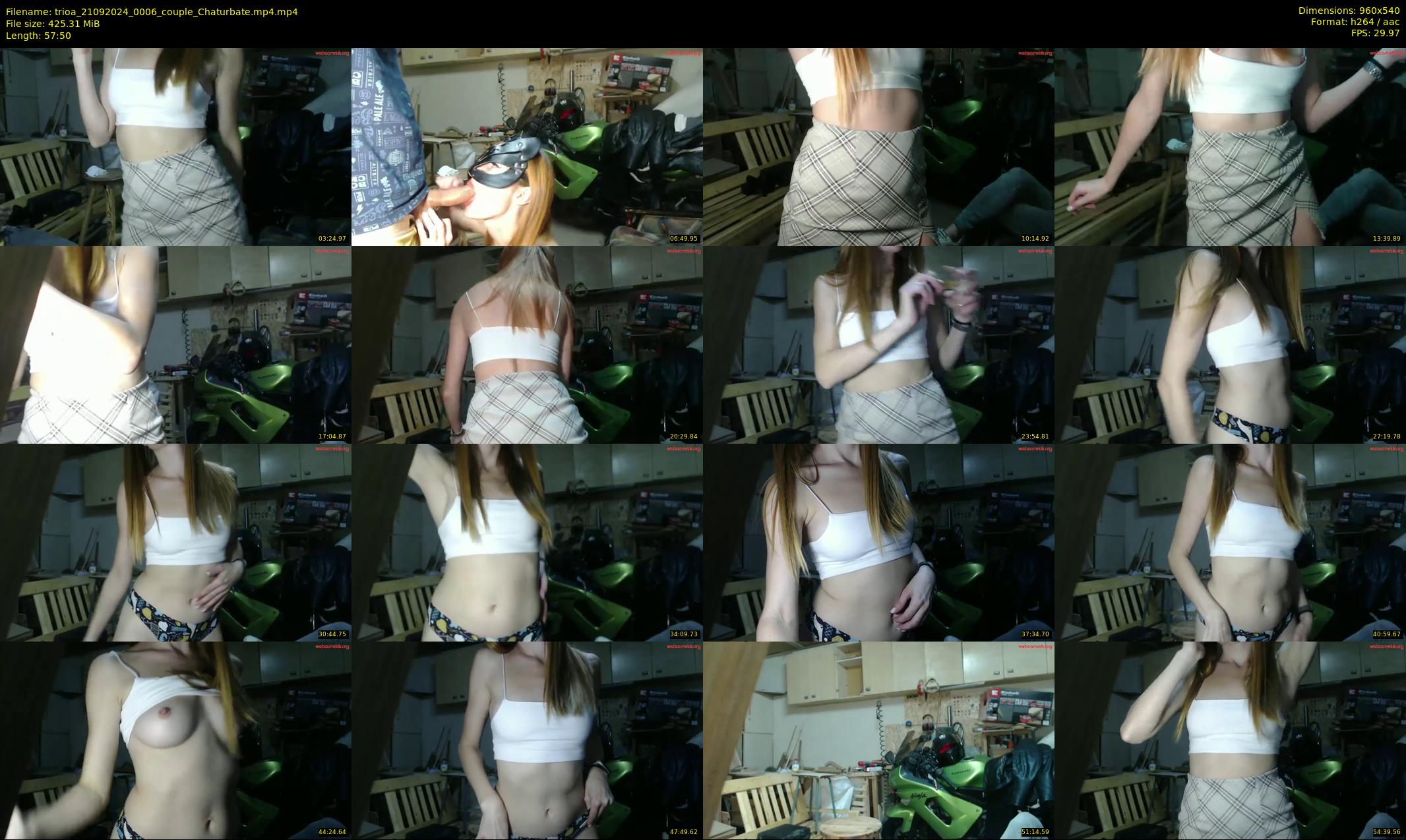 trioa — 58 minute Chaturbate couple cam show recording, 480p, Sep 21, 2024