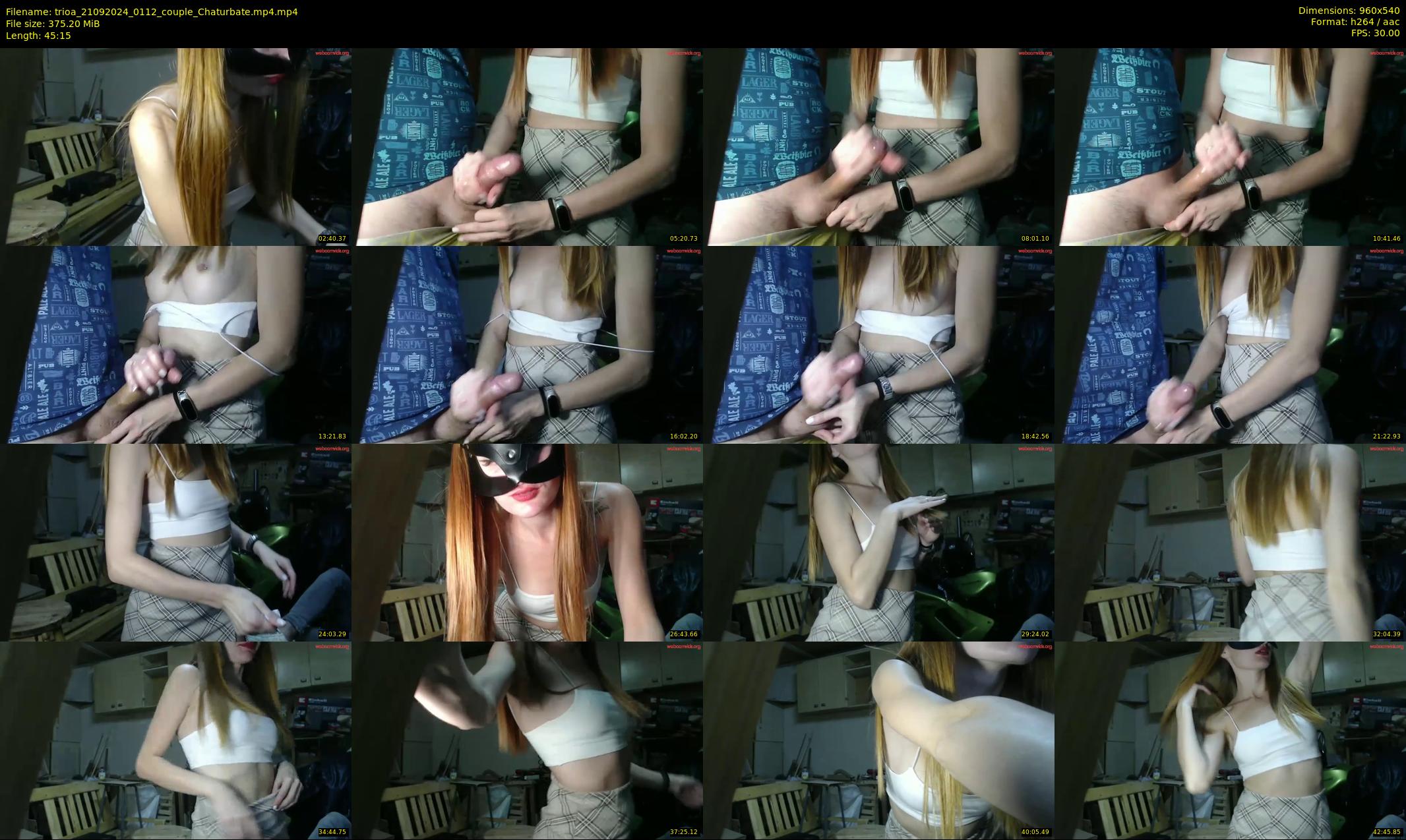 trioa — 46 minute Chaturbate couple cam show recording, 480p, Sep 21, 2024
