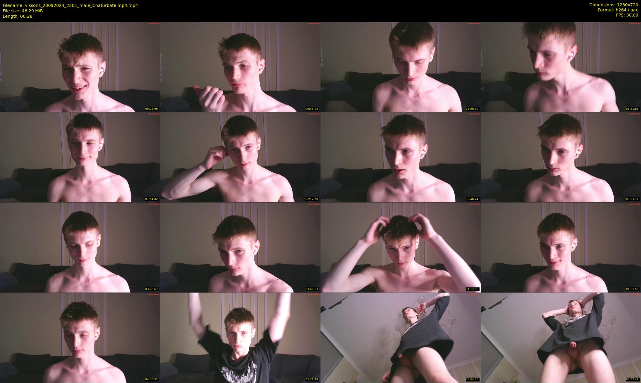 viksons — 7 minute Chaturbate male cam show recording, 720p, Sep 20, 2024