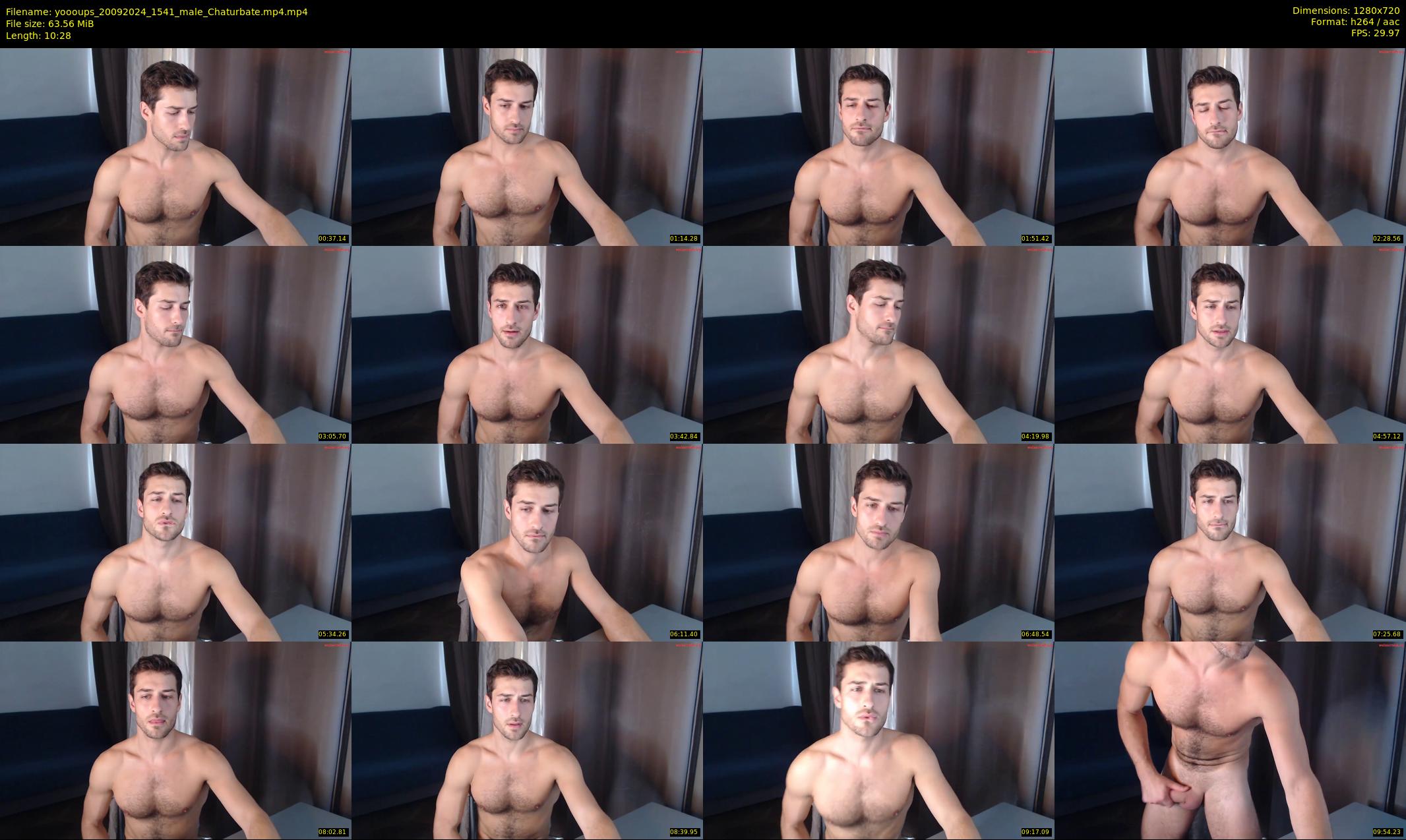 yoooups — 11 minute Chaturbate male cam show recording, 720p, Sep 20, 2024