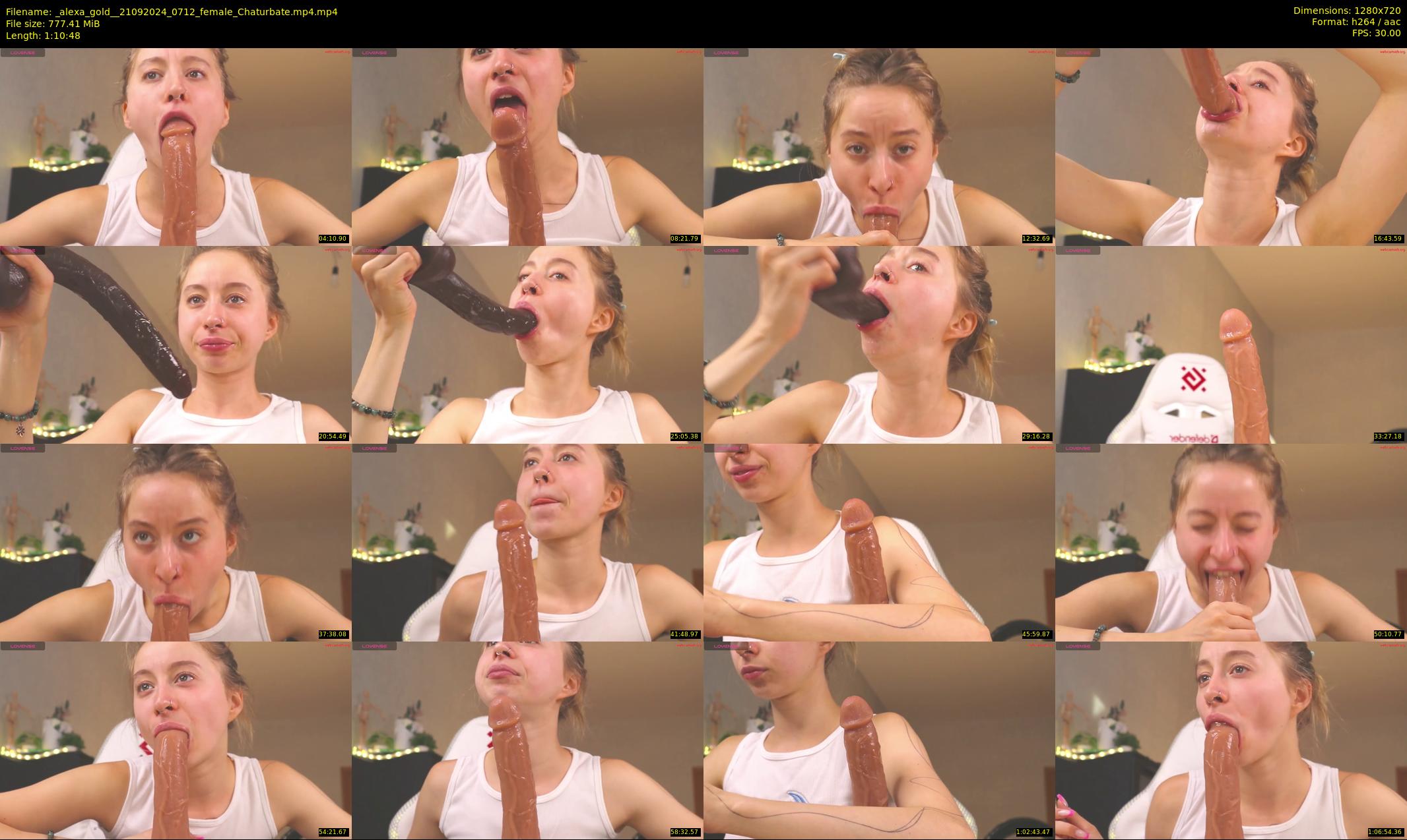 _alexa_gold_ — 71 minute Chaturbate female cam show recording, 720p, Sep 21, 2024