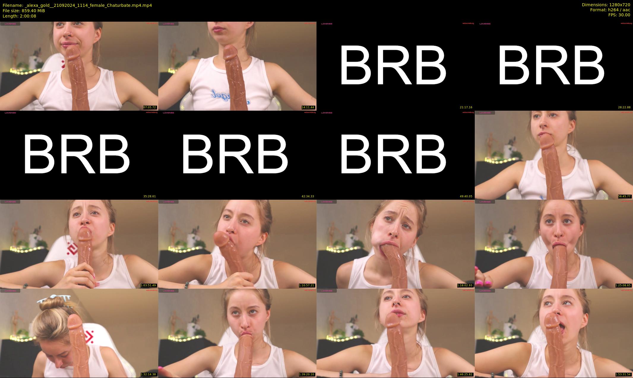 _alexa_gold_ — 121 minute Chaturbate female cam show recording, 720p, Sep 21, 2024