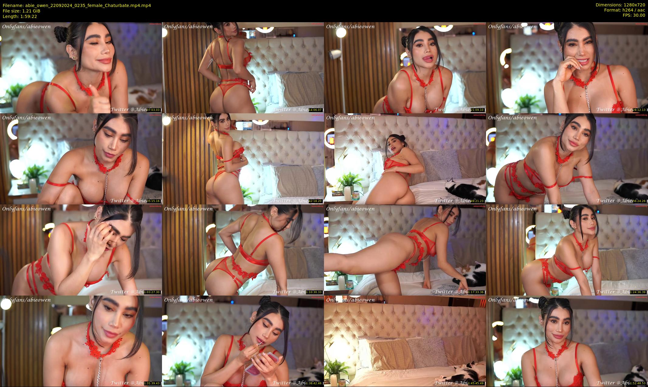 abie_owen — 120 minute Chaturbate female cam show recording, 720p, Sep 22, 2024