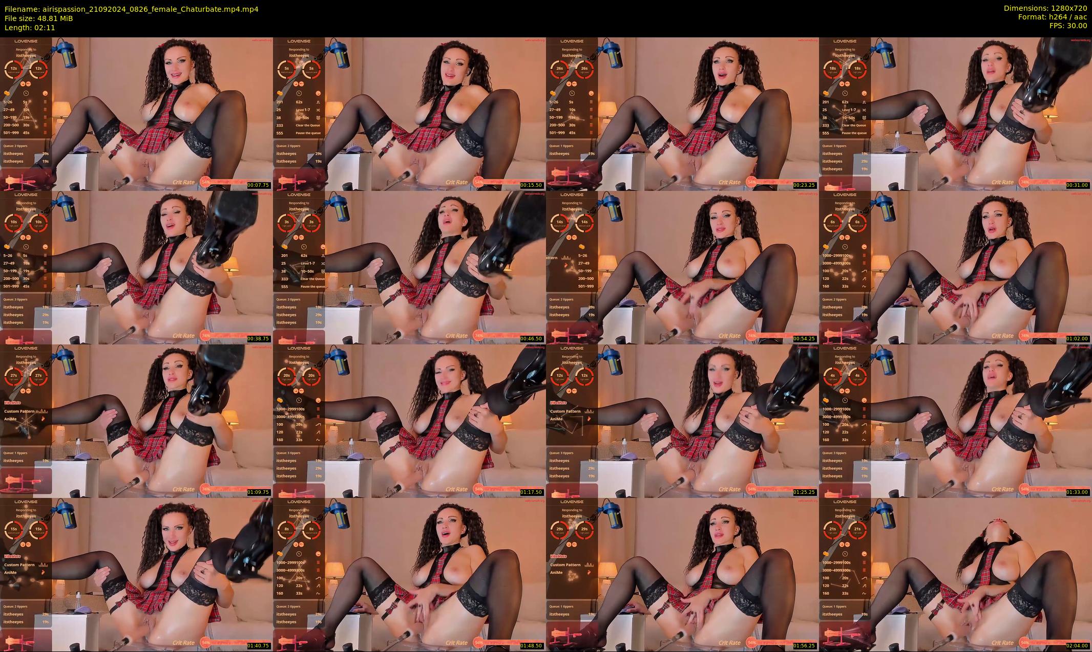 airispassion — 3 minute Chaturbate female cam show recording, 720p, Sep 21, 2024