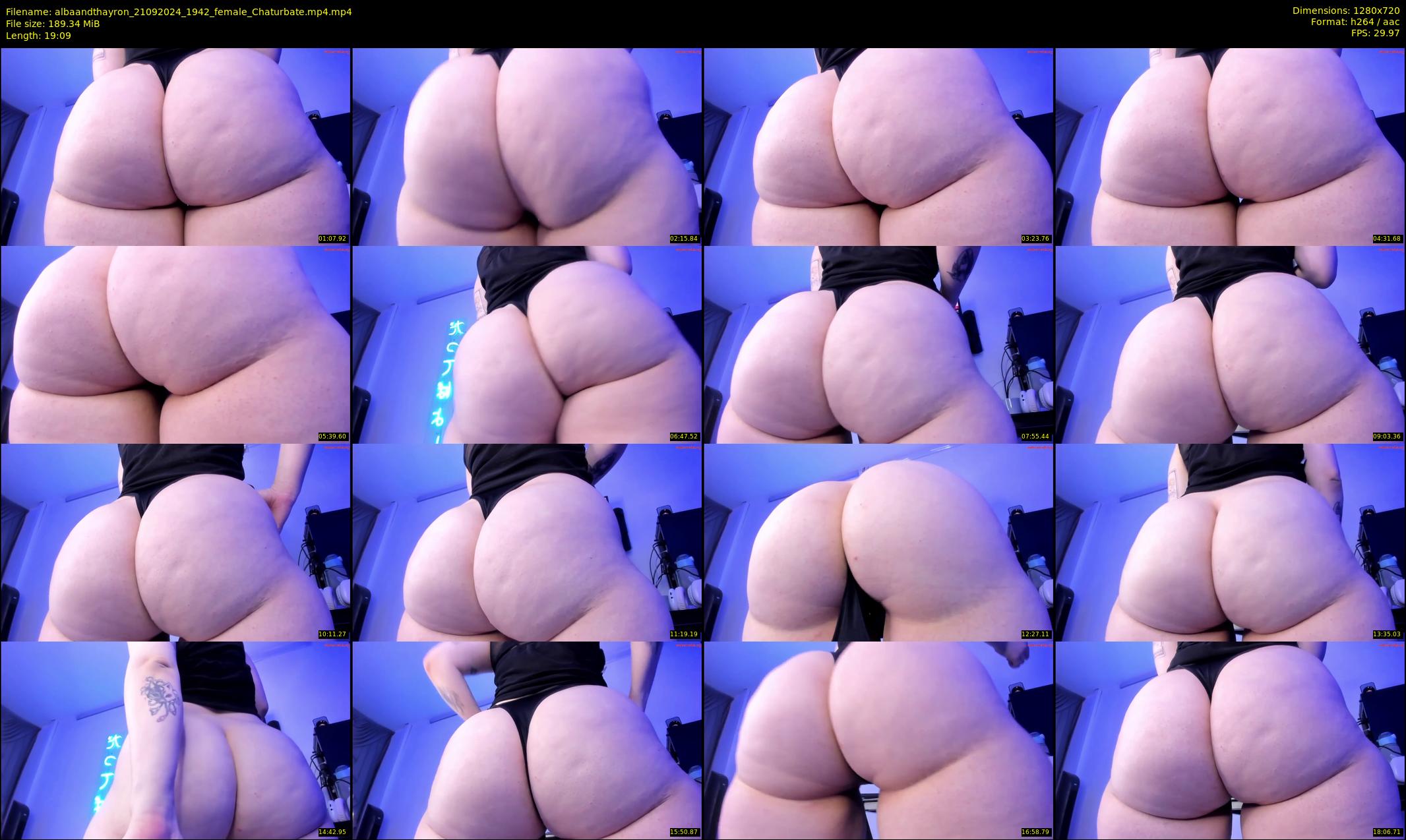 albaandthayron — 20 minute Chaturbate couple cam show recording, 720p, Sep 21, 2024