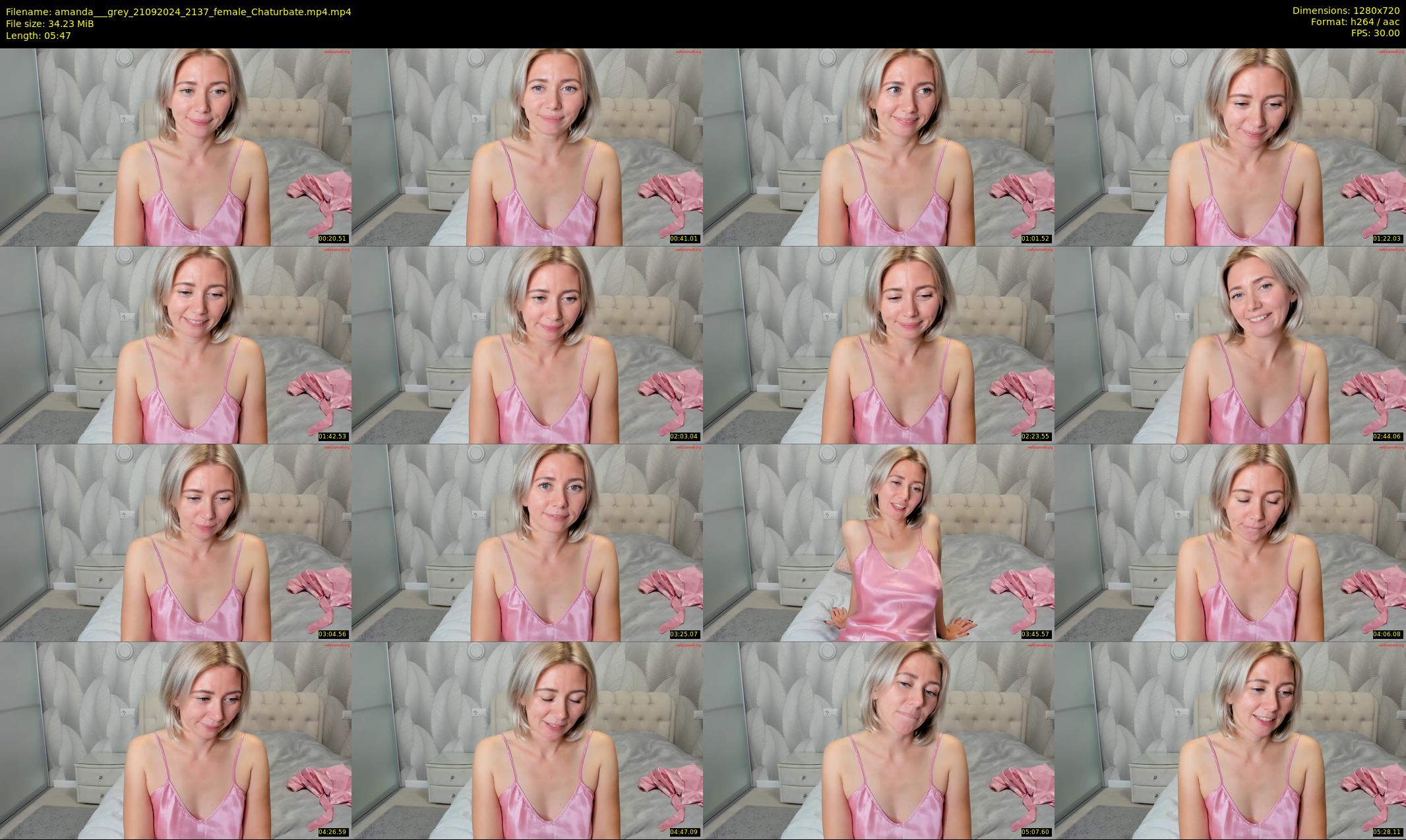 amanda___grey — 6 minute Chaturbate female cam show recording, 720p, Sep 21, 2024
