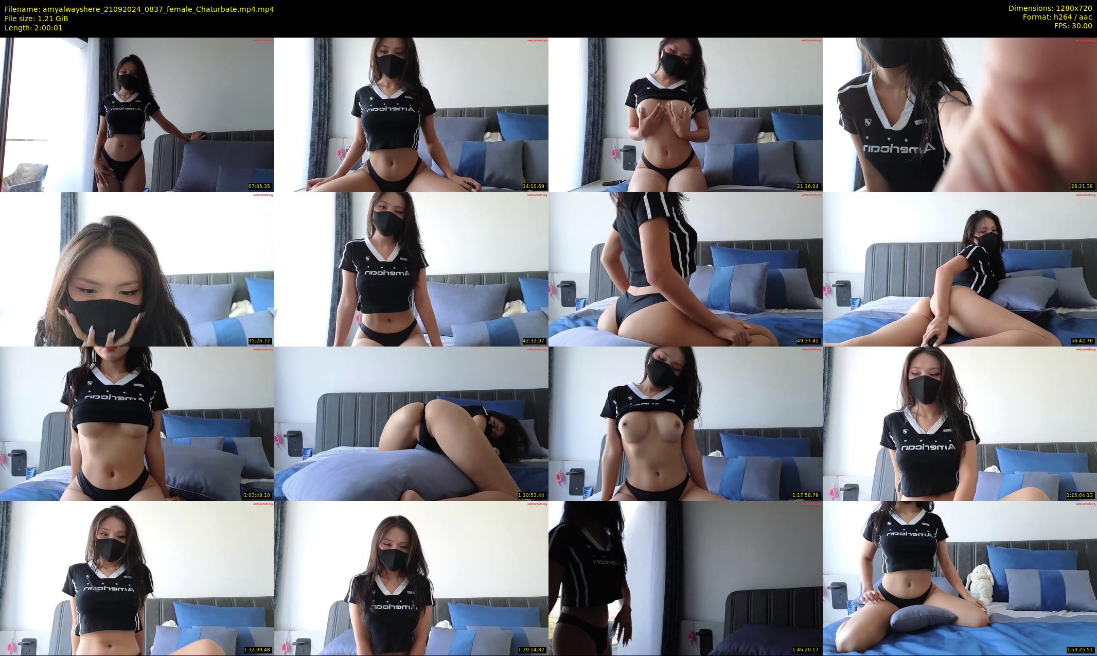 amyalwayshere — 121 minute Chaturbate female cam show recording, 720p, Sep 21, 2024