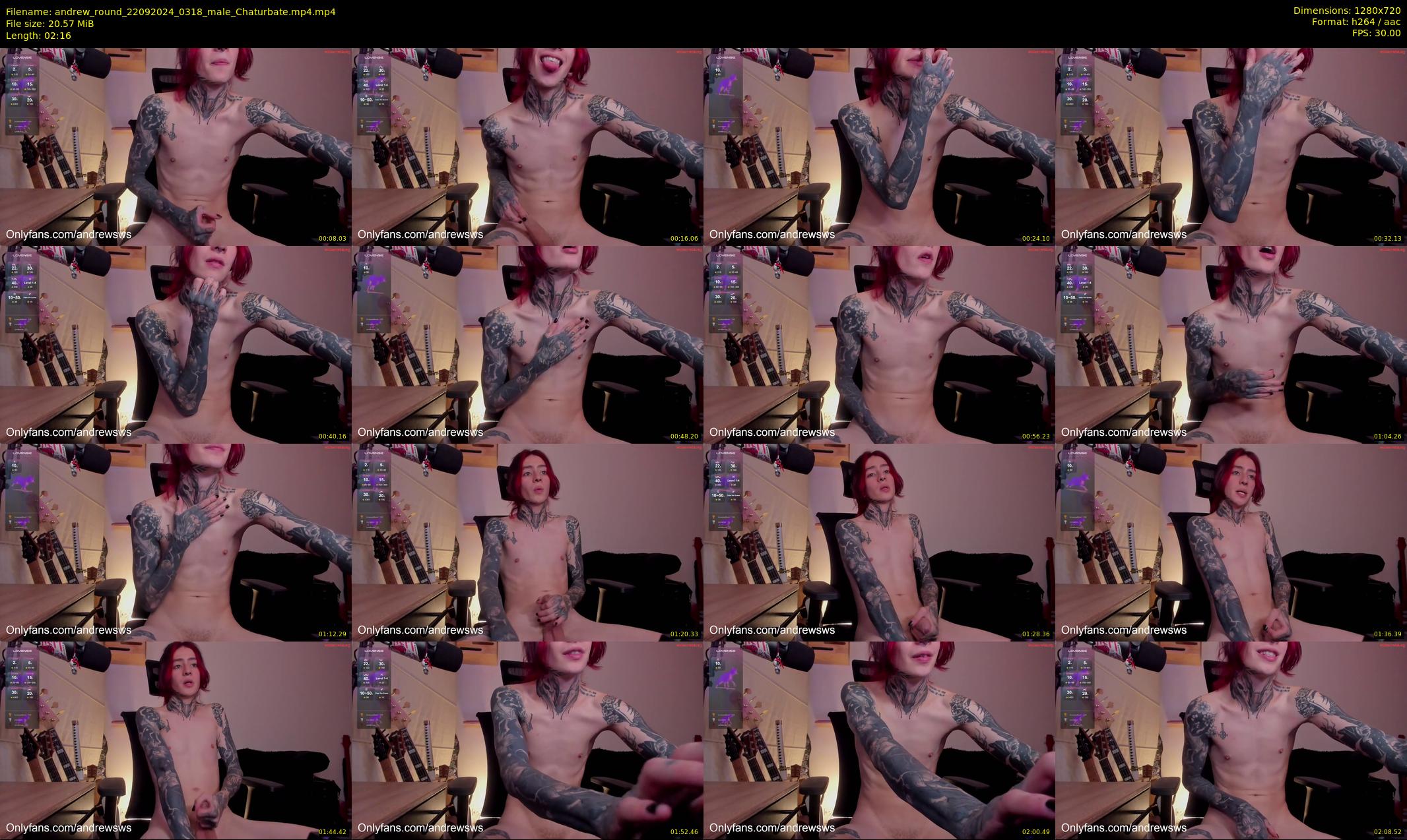 andrew_round — 3 minute Chaturbate male cam show recording, 720p, Sep 22, 2024