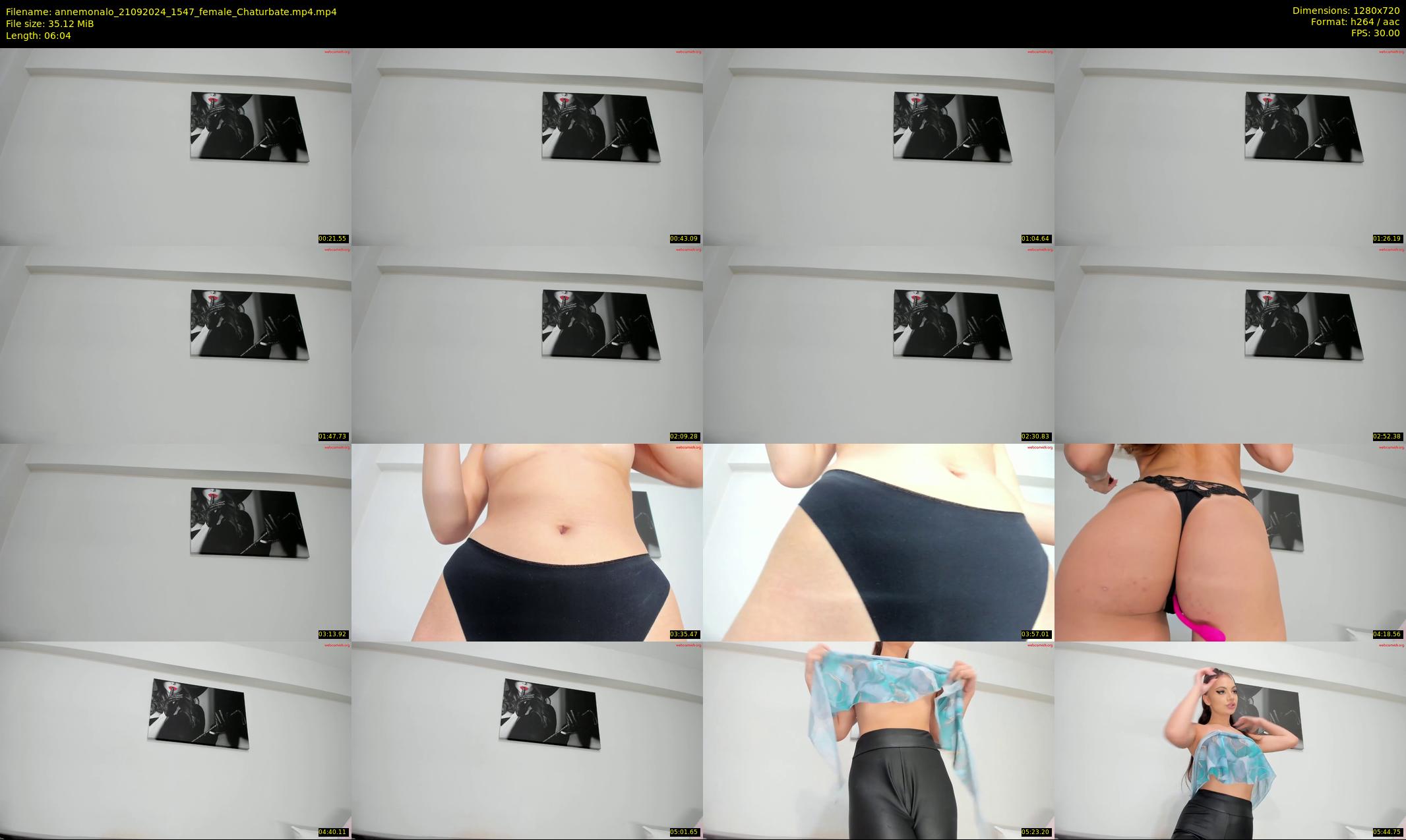 annemonalo — 7 minute Chaturbate female cam show recording, 720p, Sep 21, 2024