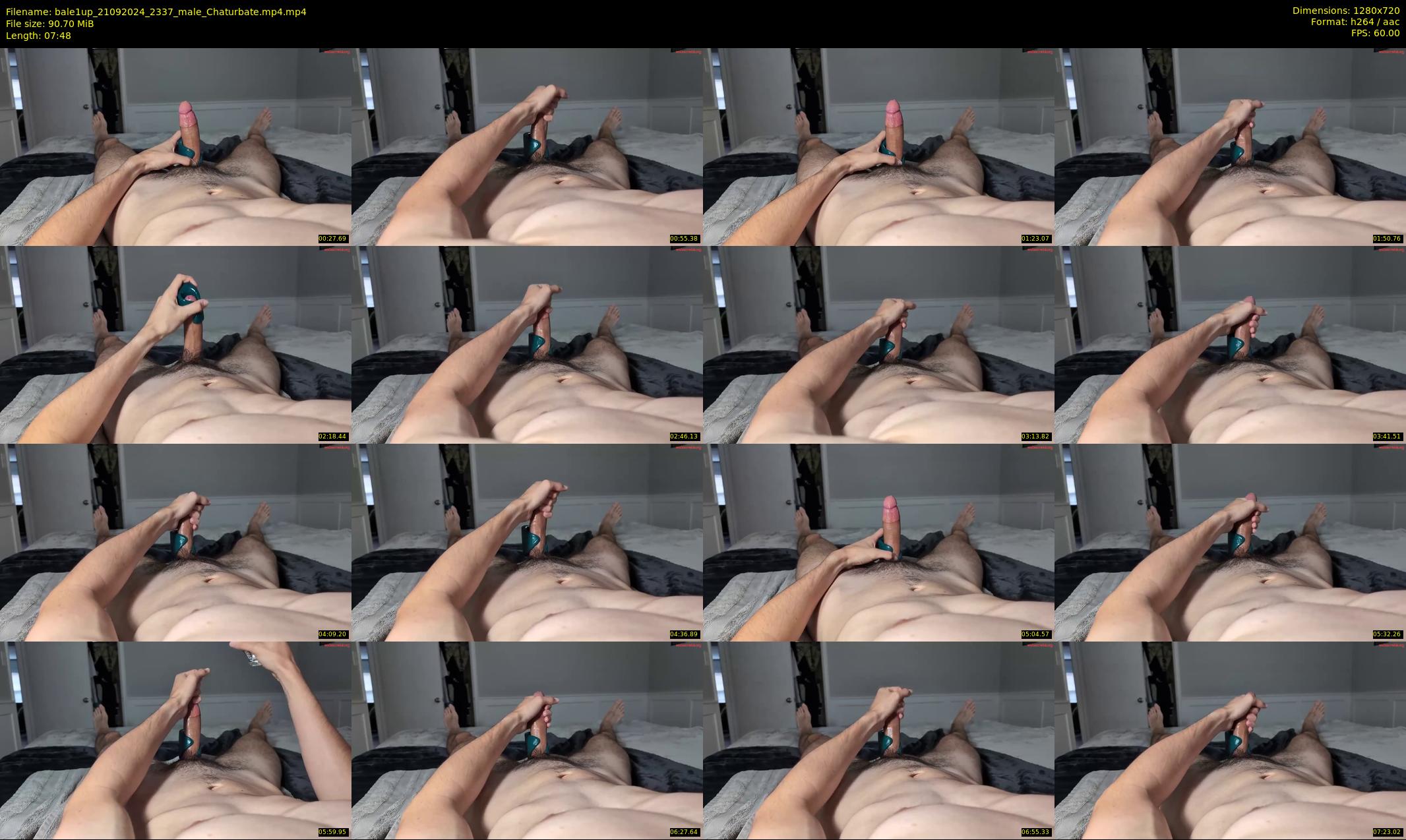 bale1up — 8 minute Chaturbate male cam show recording, 720p, Sep 21, 2024