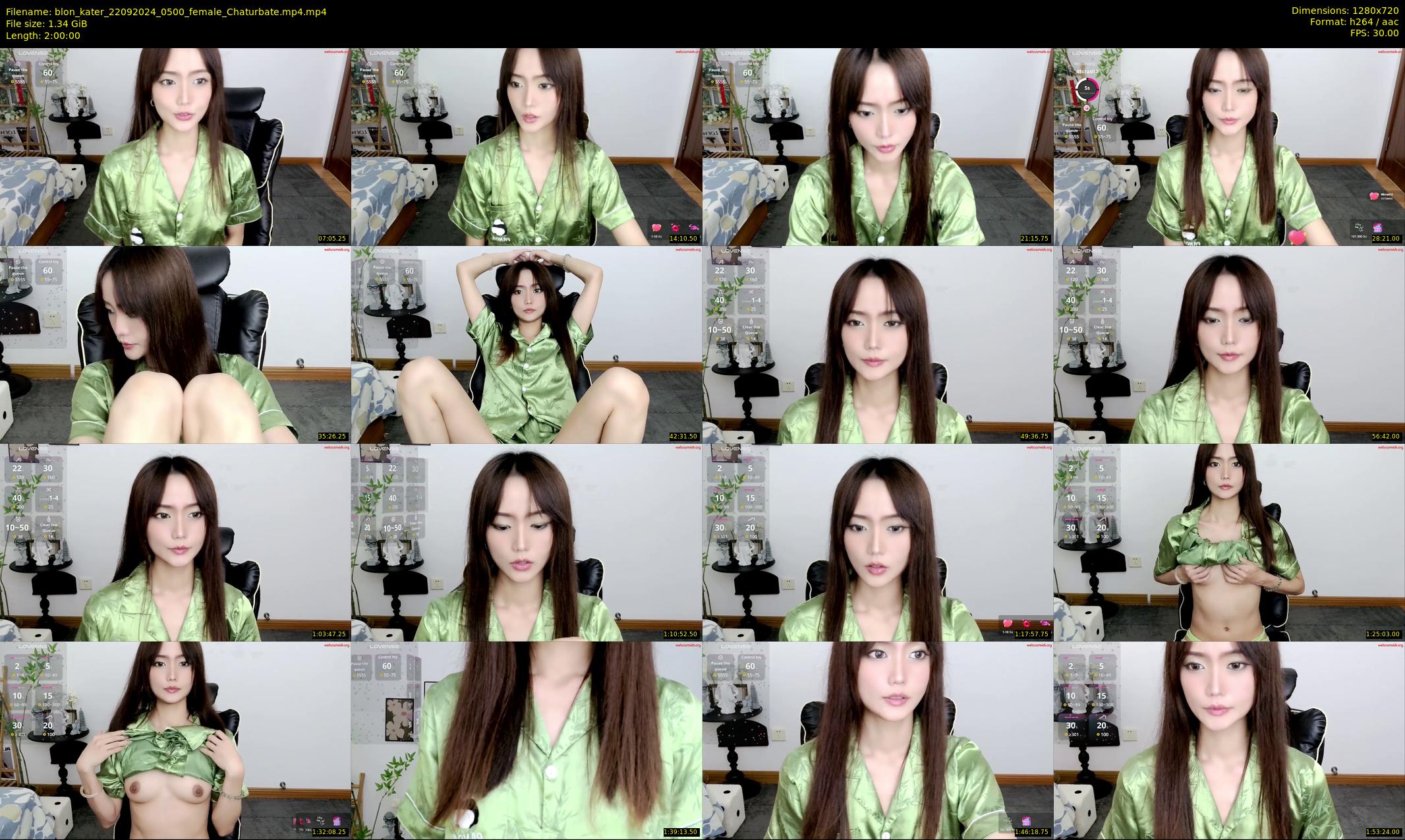 blon_kater — 120 minute Chaturbate female cam show recording, 720p, Sep 22, 2024