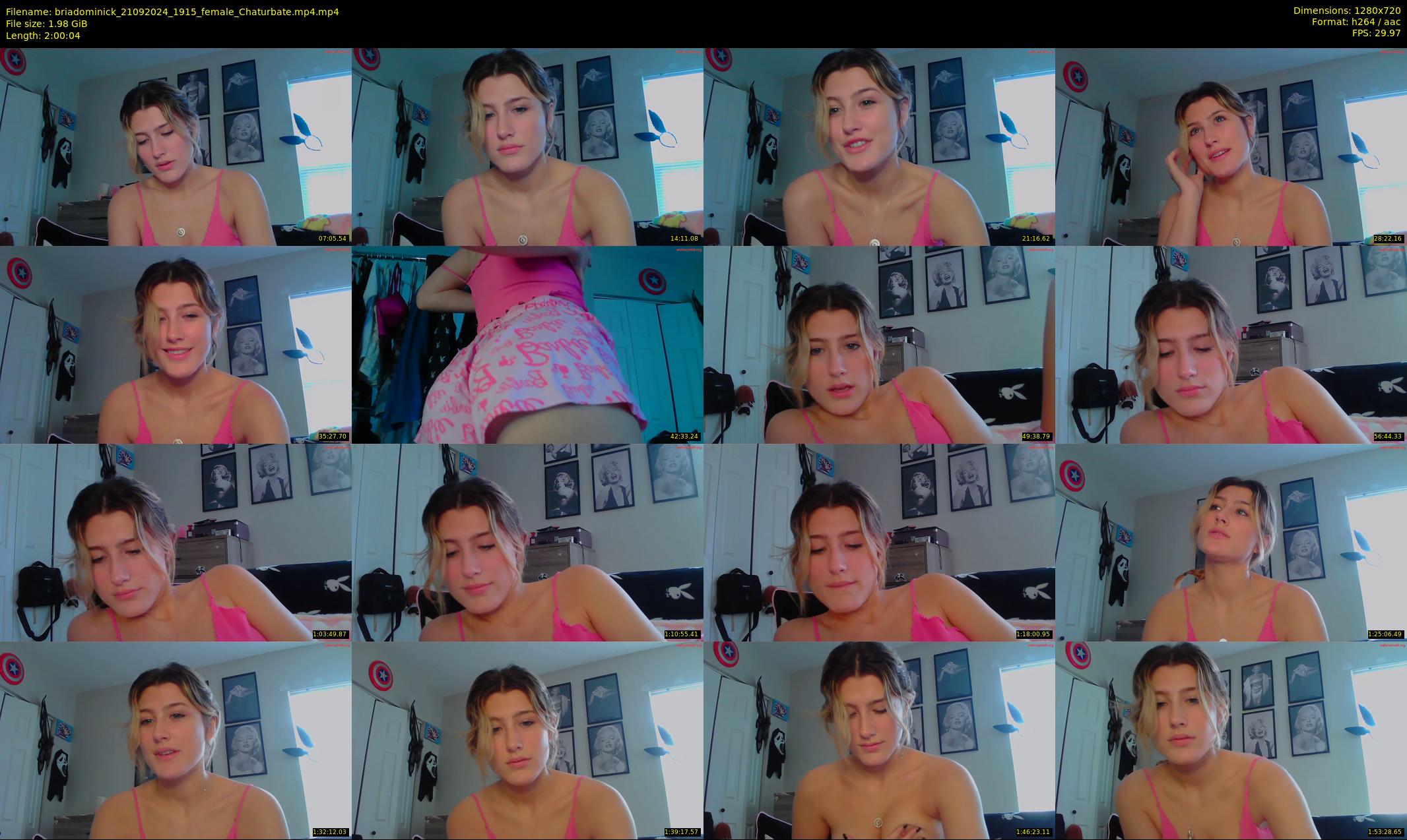 briadominick — 121 minute Chaturbate couple cam show recording, 720p, Sep 21, 2024