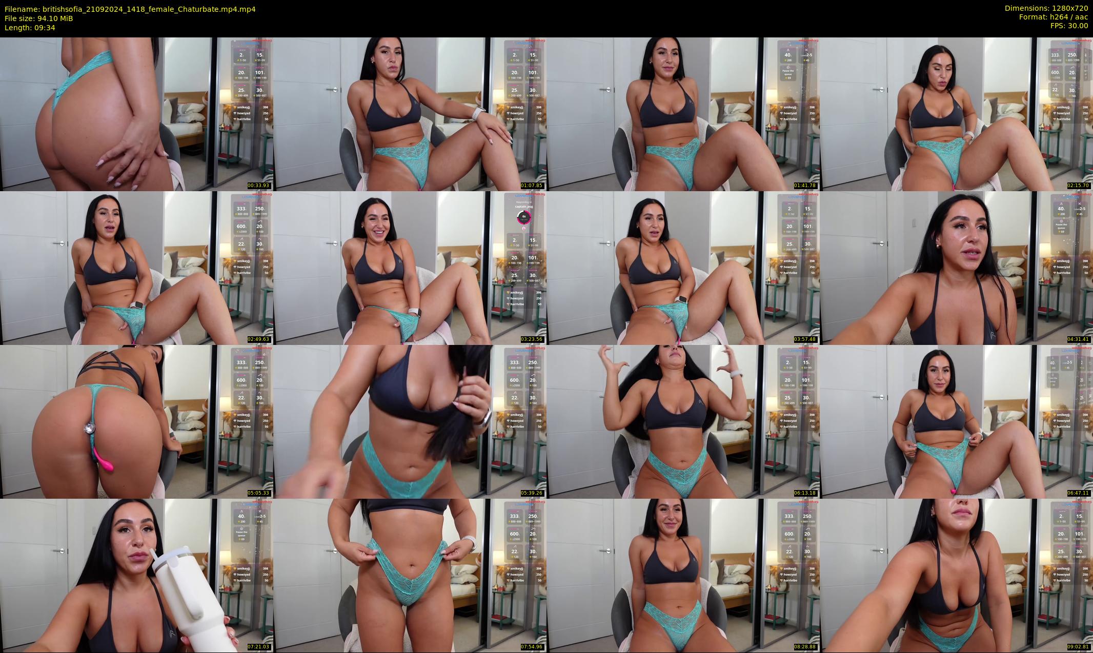britishsofia — 10 minute Chaturbate female cam show recording, 720p, Sep 21, 2024