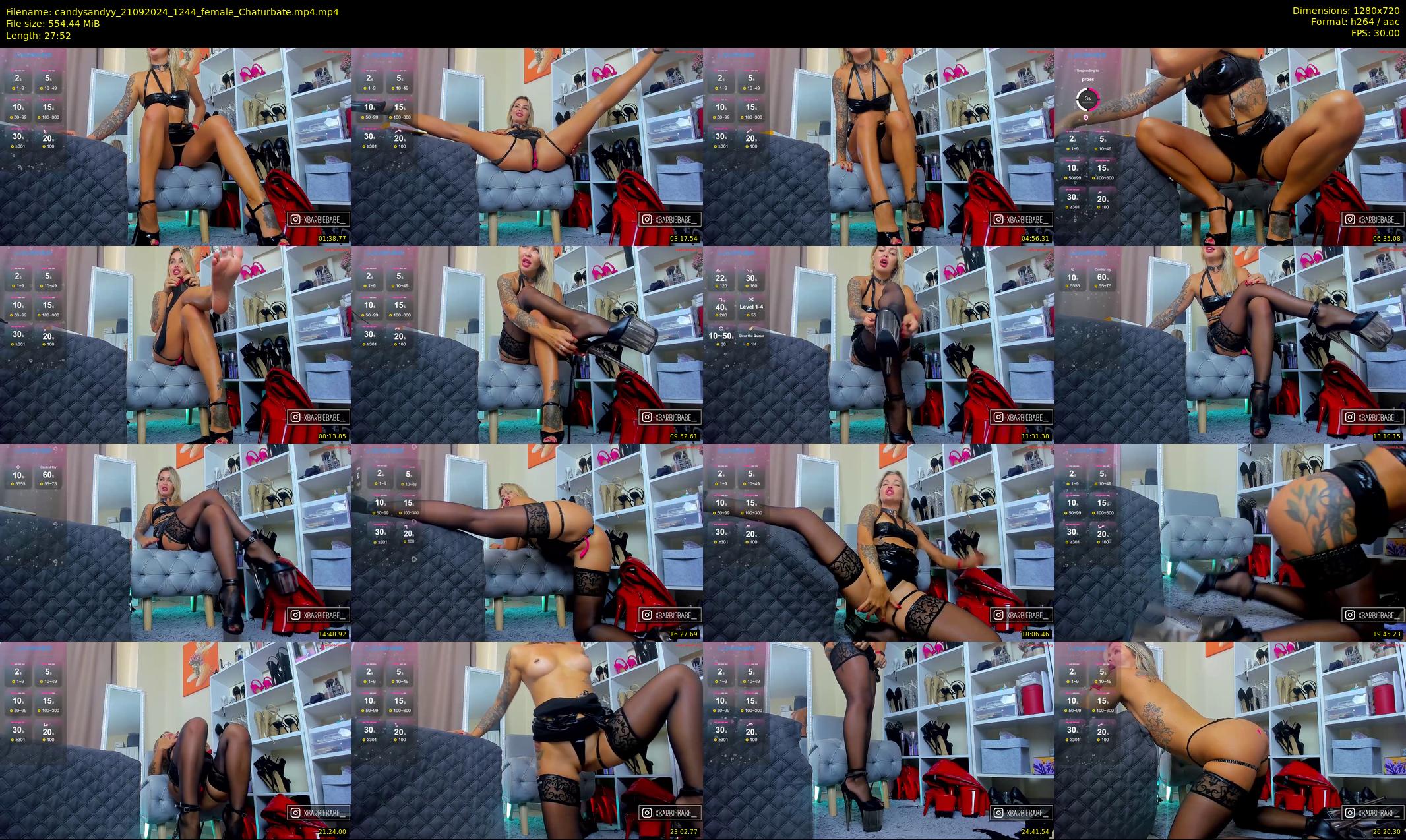 candysandyy — 28 minute Chaturbate female cam show recording, 720p, Sep 21, 2024