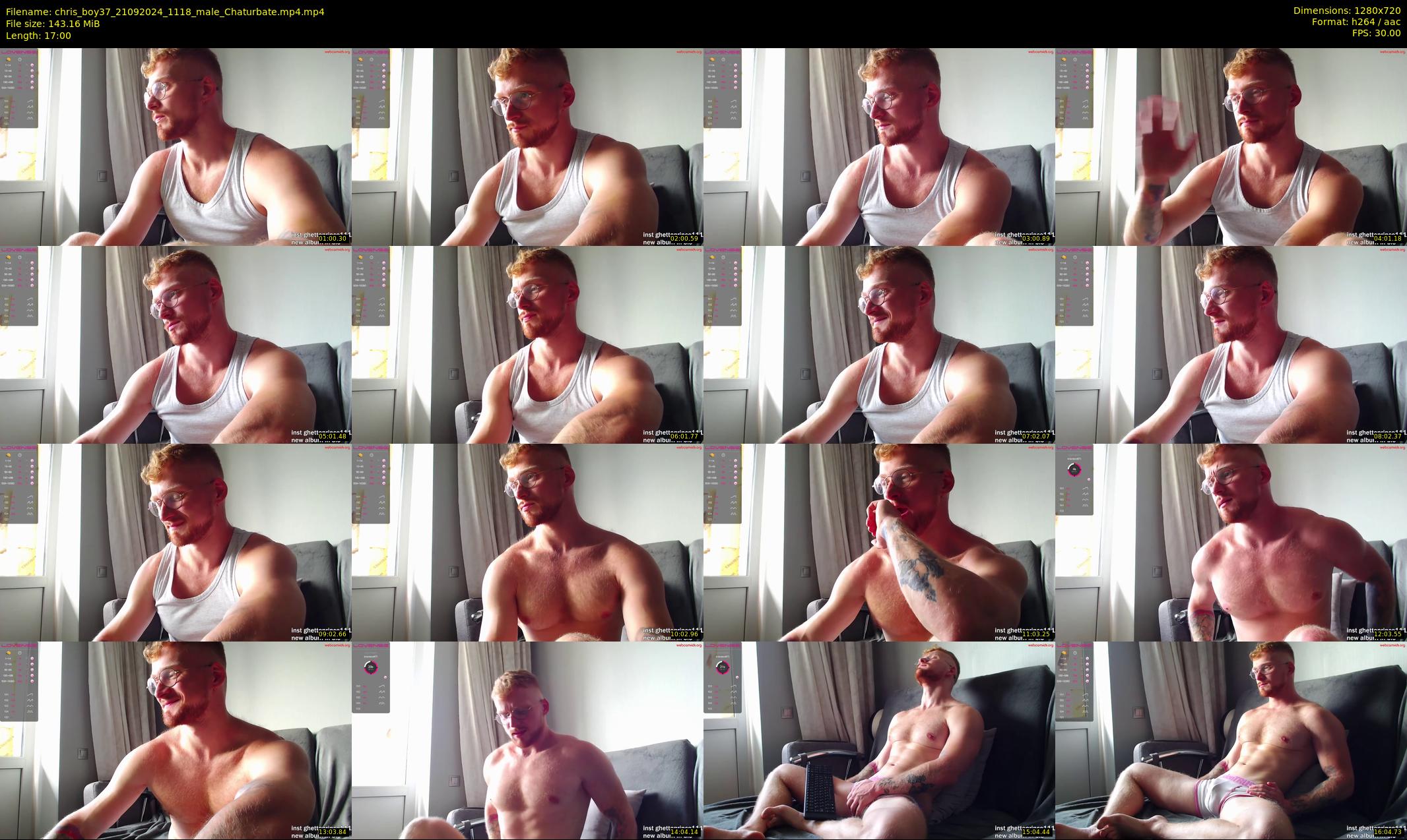 chris_boy37 — 17 minute Chaturbate male cam show recording, 720p, Sep 21, 2024