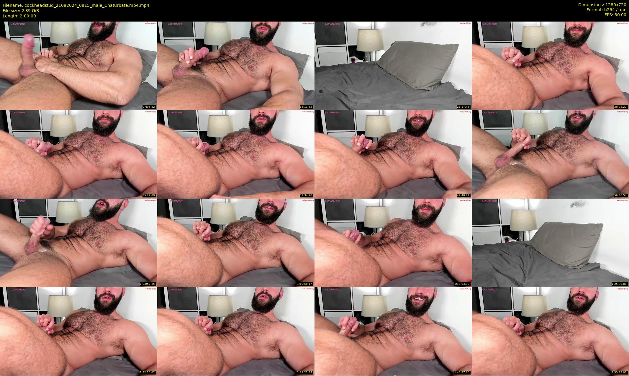 cockheadstud — 121 minute Chaturbate male cam show recording, 720p, Sep 21, 2024