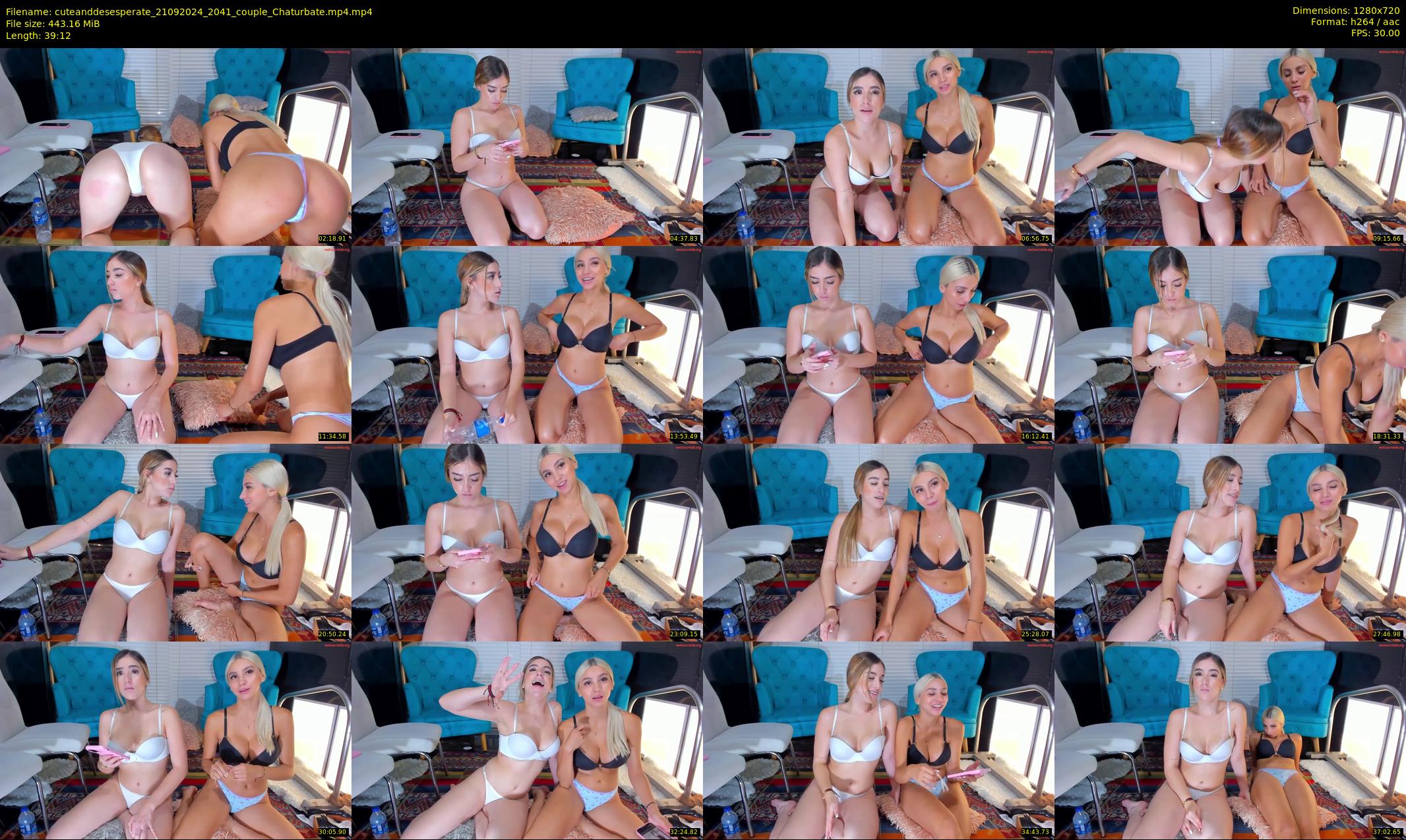 cuteanddesesperate — 40 minute Chaturbate female cam show recording, 720p, Sep 21, 2024