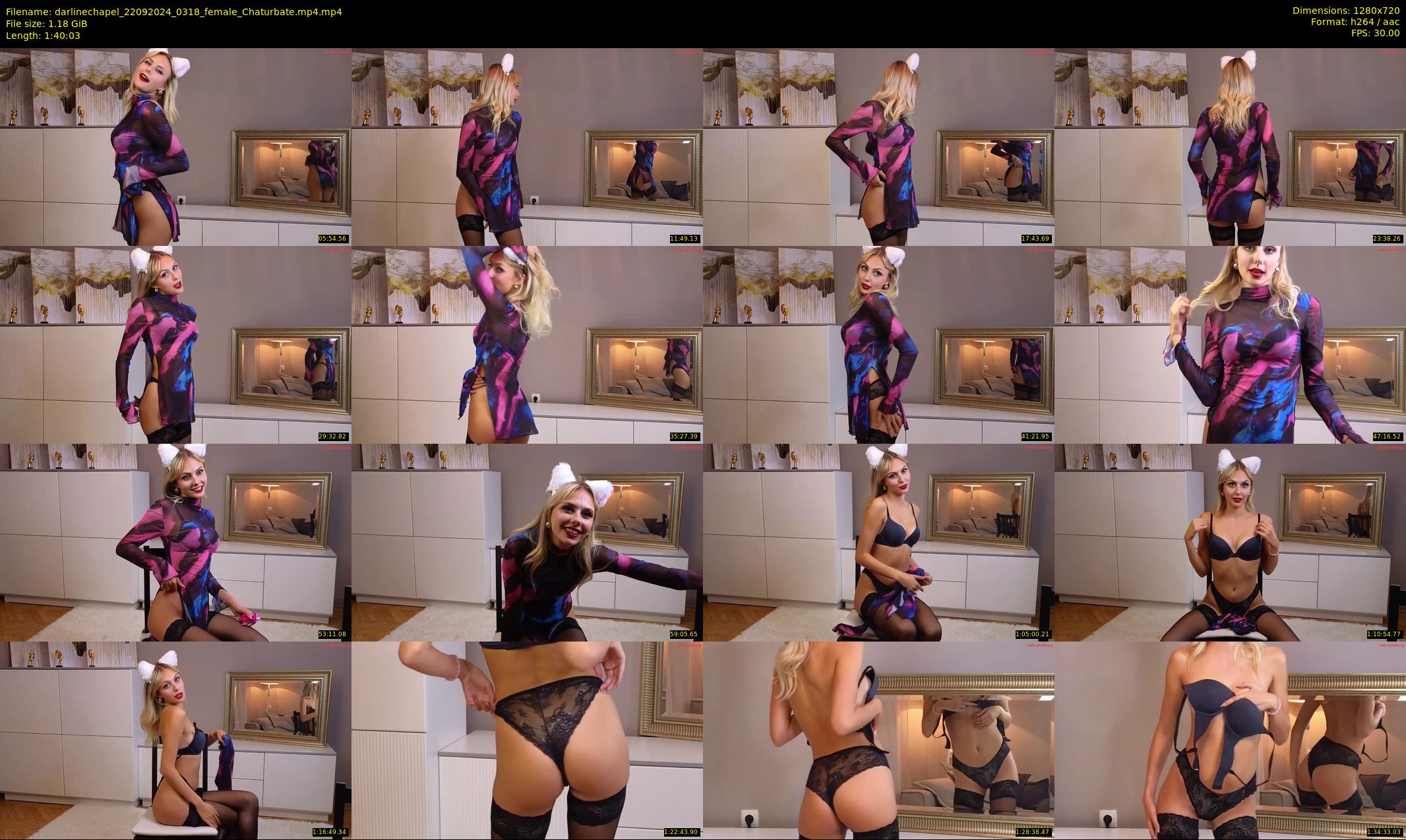 darlinechapel — 101 minute Chaturbate female cam show recording, 720p, Sep 22, 2024